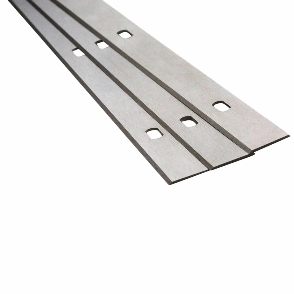 12 x nóż do strugania do Kity 432 / Lurem 535-150x19x1mm 3-otworowy 45/100 mm
