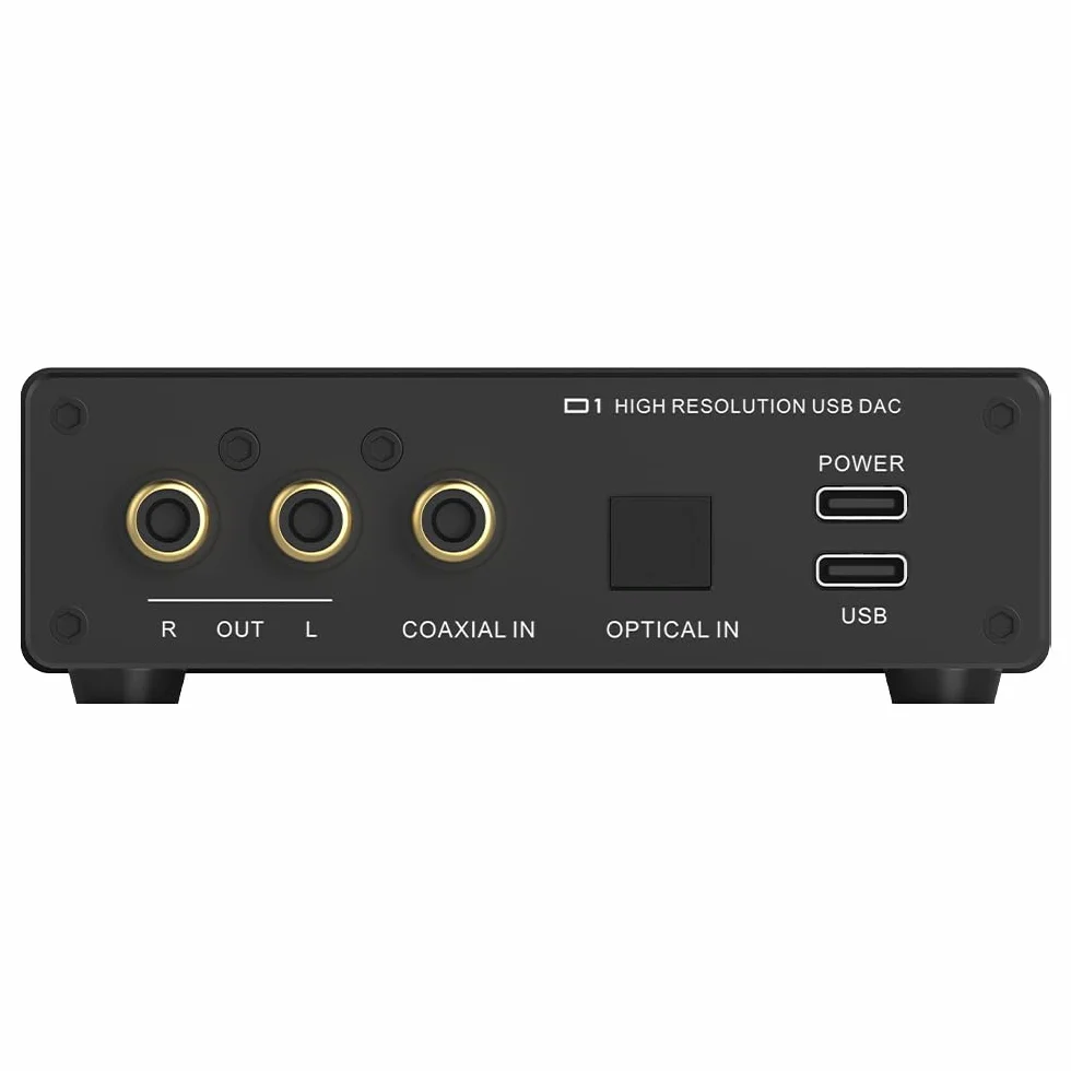 SMSL D1 Dekoder audio USB koncentryczny światłowodowy 768kHz 32bit BD34352EKV