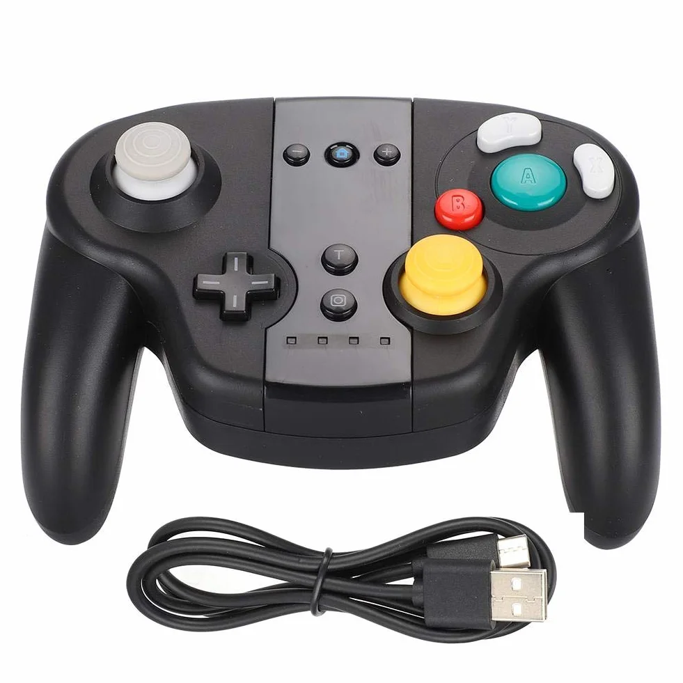 Exliy Kontroler do gier Bluetooth V3.0 Gamepad Ergonomiczny uchwyt do konsoli przełącznik Windows PC