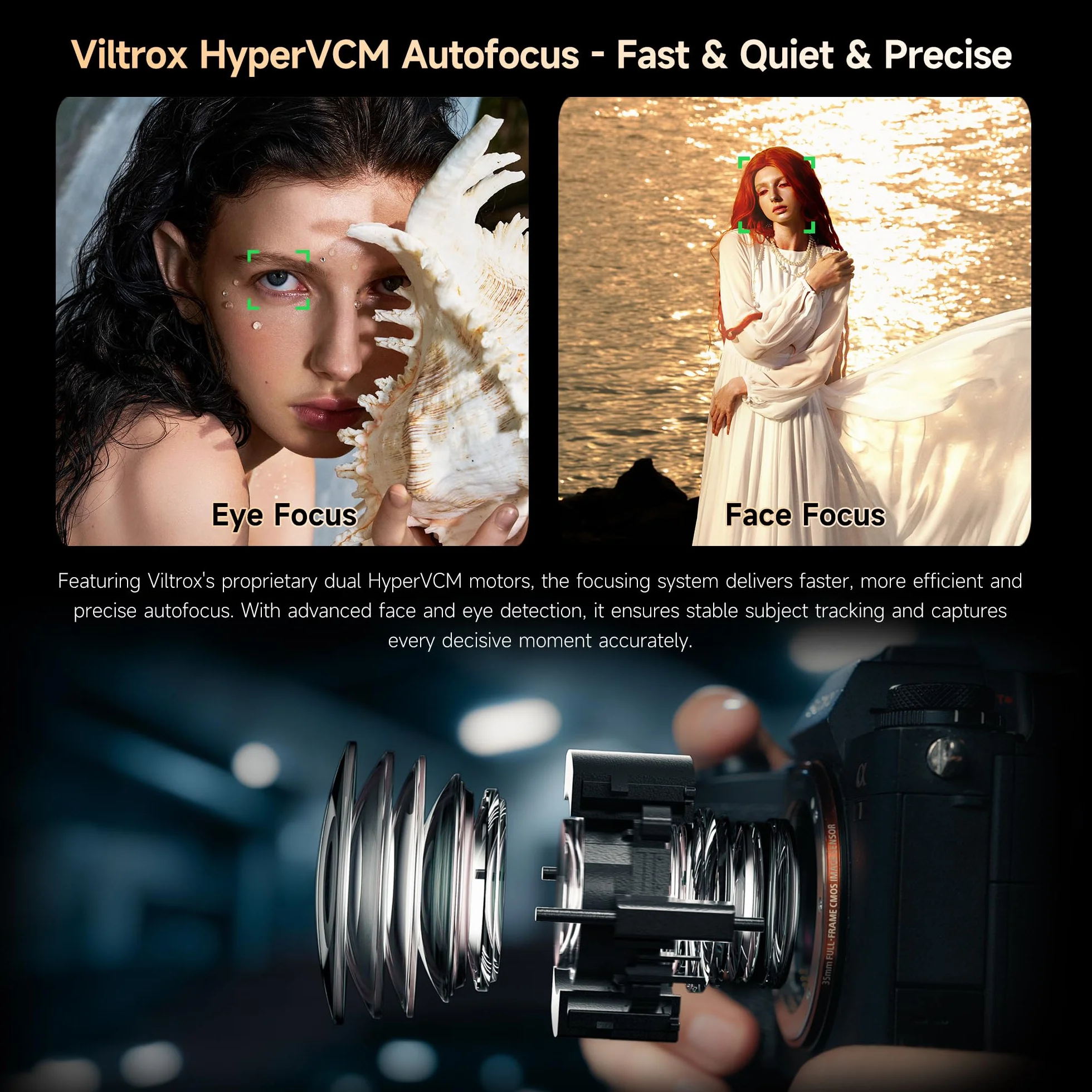 VILTROX AF 85 mm F1.4 Pro FE Full Frame Sony E Obiektyw portretowy z autofokusem