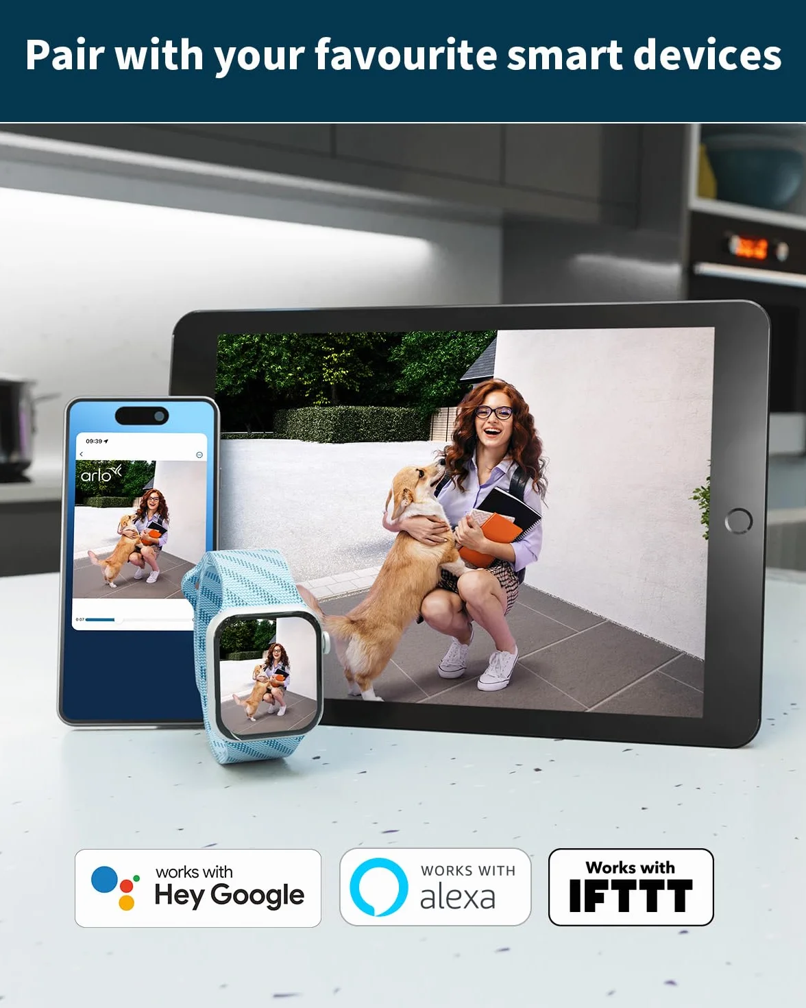 Arlo Go v2 kamera monitorująca bezprzewodowa HD LTE odporna na warunki pogodowe tryb nocny dwukierunkowe audio czujnik ruchu akumulator biała