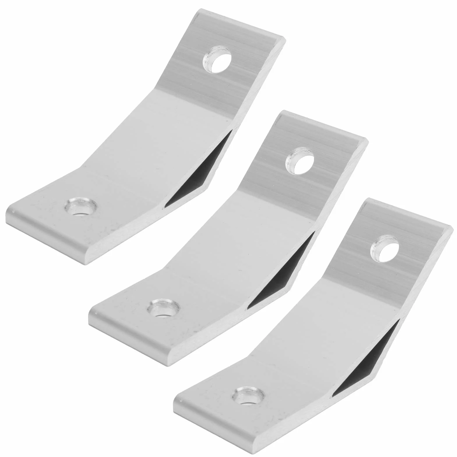 Wsporniki narożne aluminiowe 135 stopni, 10 szt. kątownik aluminiowy wspornik do profili, złącze narożne dla konstrukcji ramowych, sprzęt montażowy (4040-135 stopni)