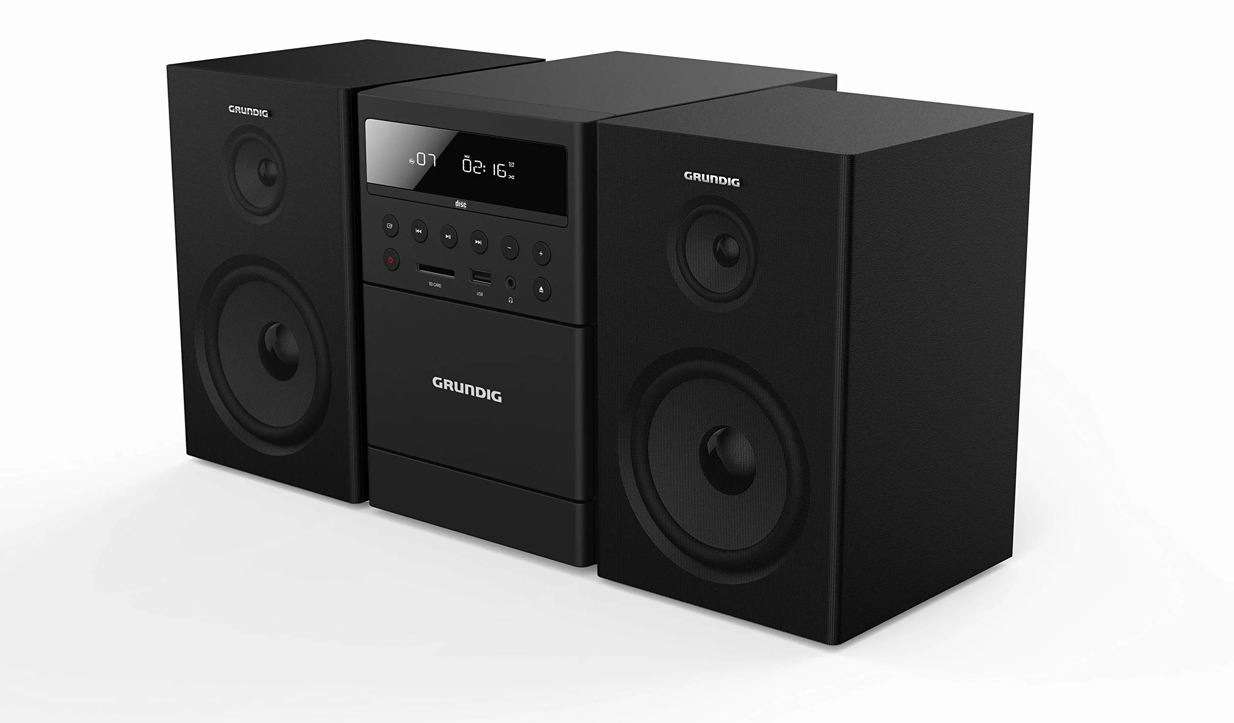 Grundig GHF1050 Mini Wieża Stereo 60W Czarny