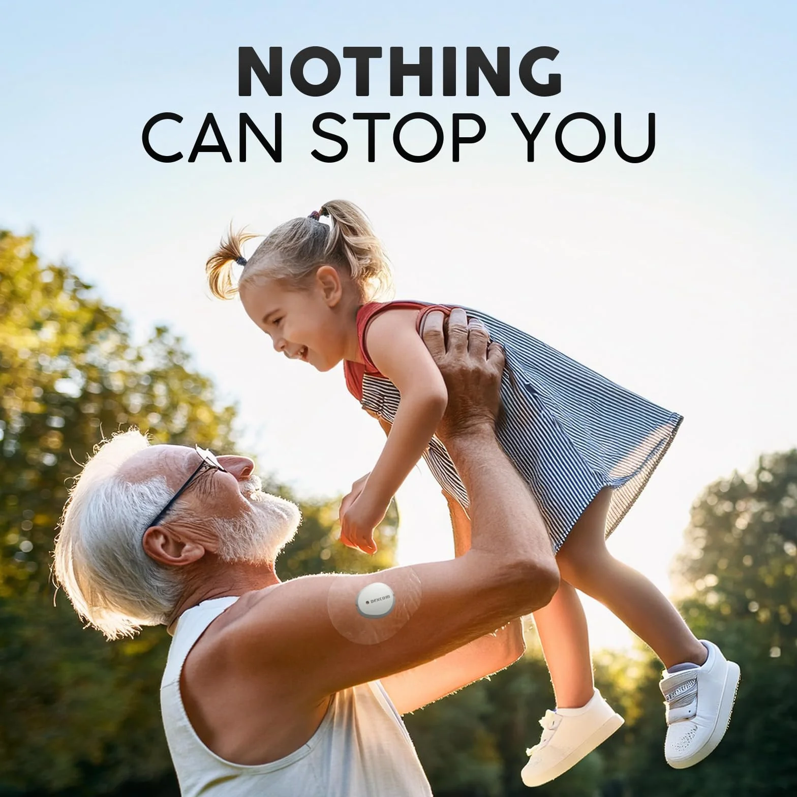 Adamson Dexcom G7 Patch - 20 przezroczystych łatek samoprzylepnych, wodoodporne i oddychające, bez kleju na czujniku, mocny uchwyt, hipoalergiczny plaster z czujnikiem CGM