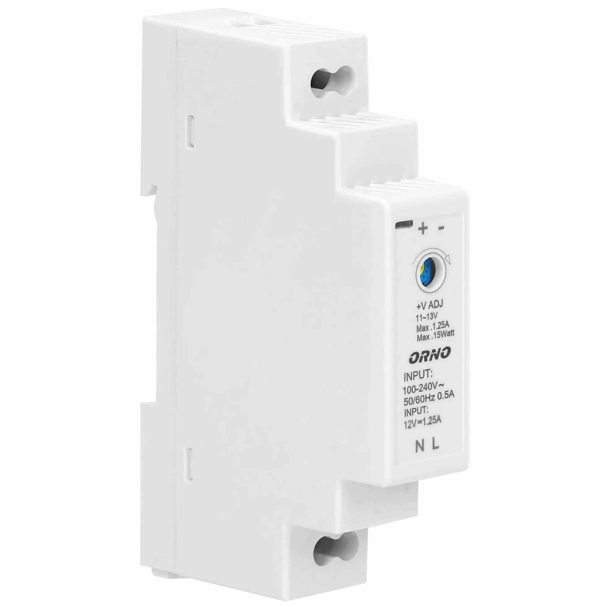 ORNO PSU-1642 zasilacz do szyny DIN DIN 12VDC, 1,25 A, 15 W (1 moduł)