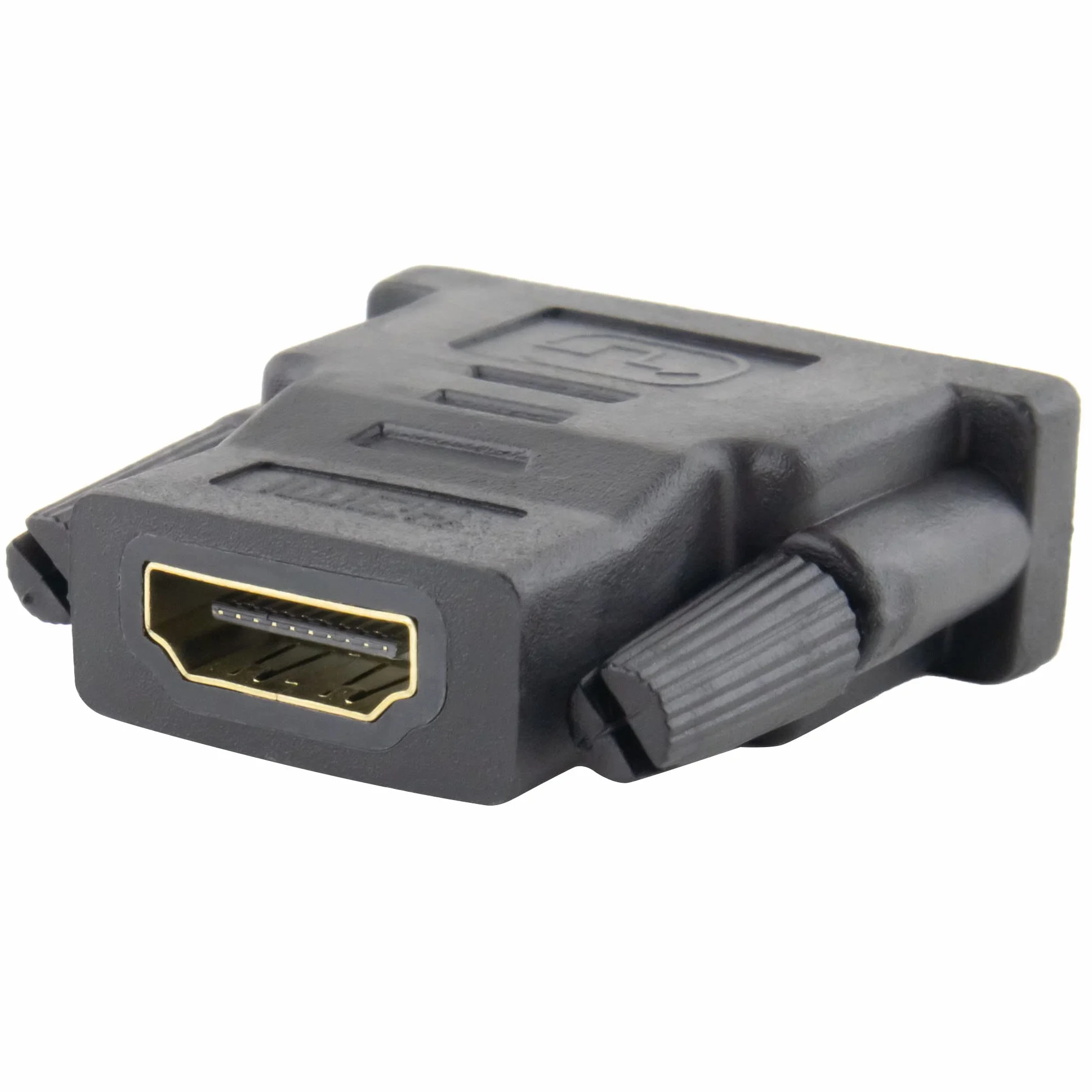 SeKi Adapter HDMI gniazdo A na DVI-D 24+1 dwukierunkowy pozłacane styki czarny