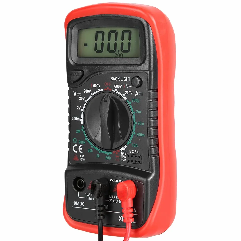 XL830L 1999 liczy LCD cyfrowy multimetr woltomierz amperomierz omomierz prąd napięcie rezystancja Dioda Tester triodów (XL830L)