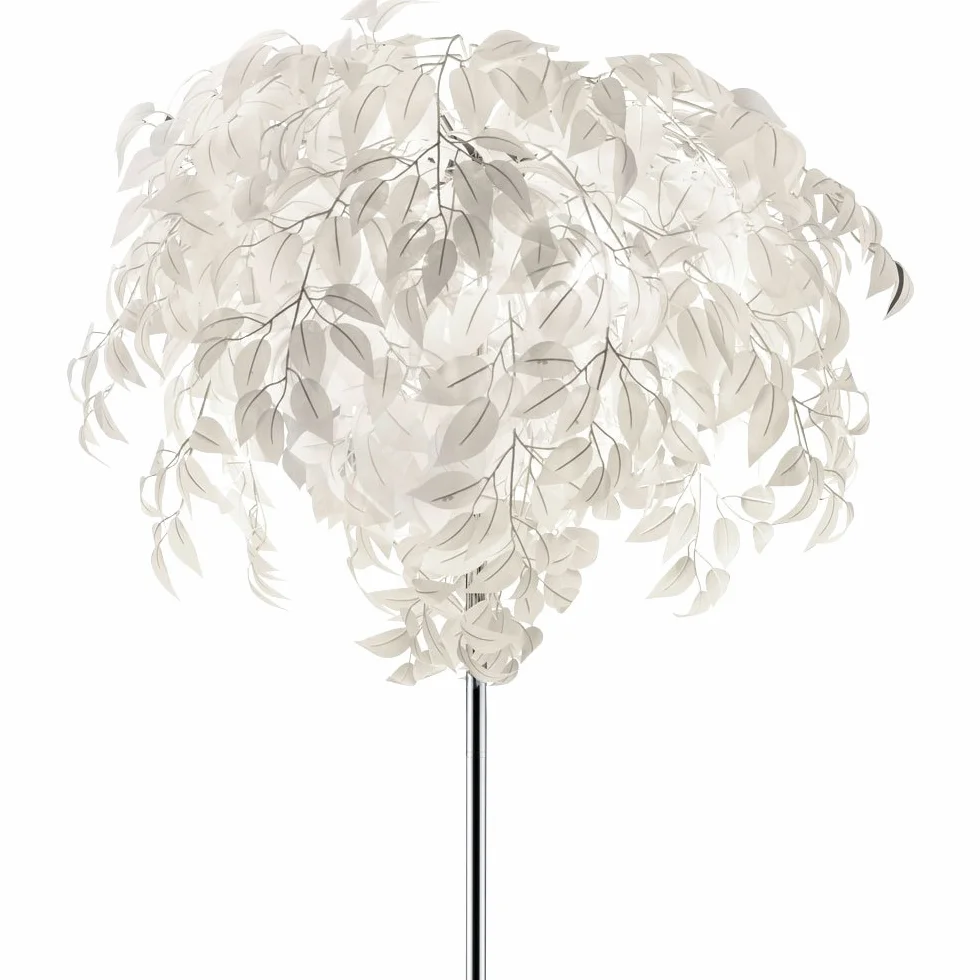 Reality Leuchten Leavy Lampa Stojąca, Biały, 70 x 70 x 180 cm