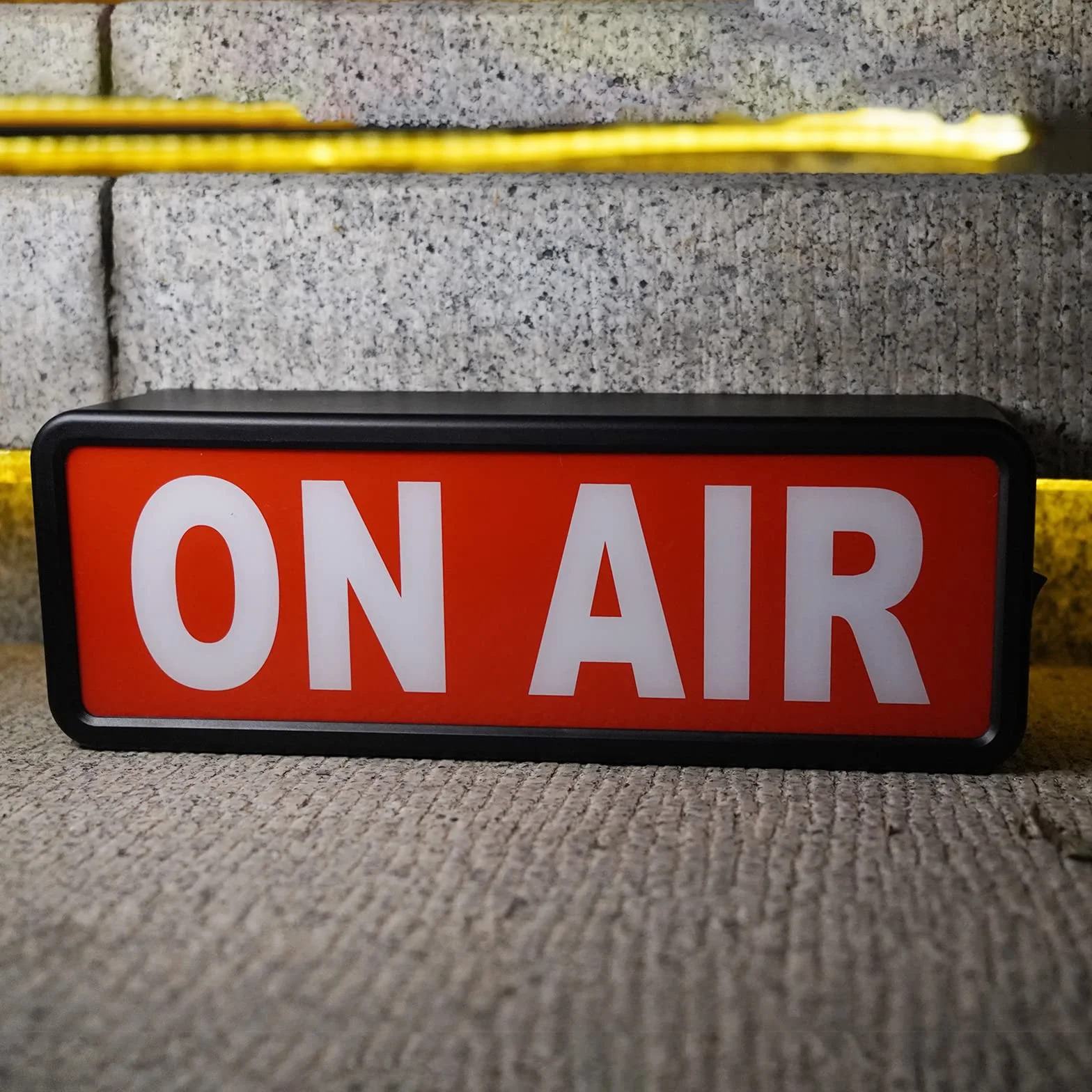 ON AIR Signs Light, Studio LED podświetlane ozdobne proste łatwe włączanie/wyłączanie strzelanie Radio Bar Dekoracja pubu