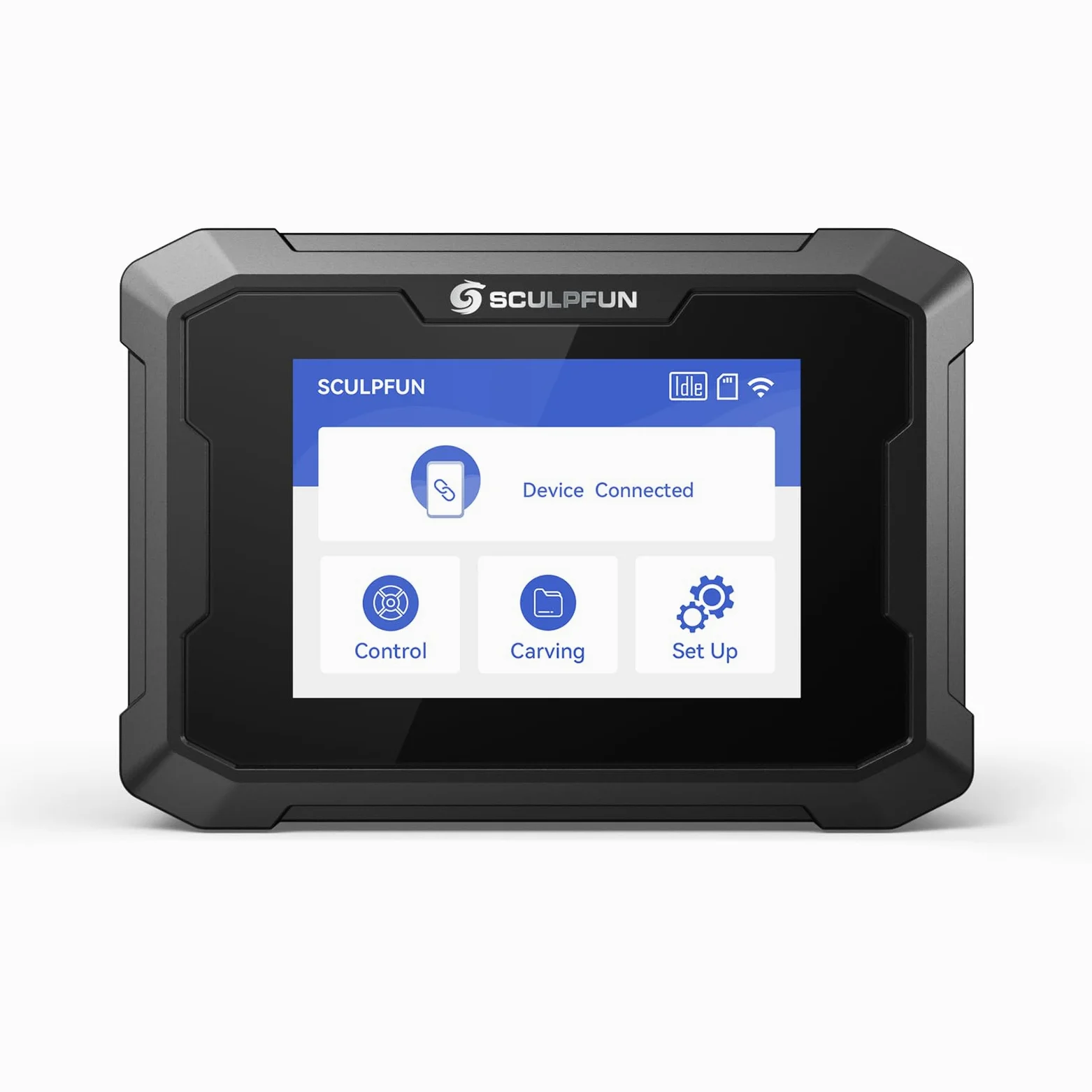 SCULPFUN TS1 ekran dotykowy, terminal obsługi do grawerowania offline do SCULPFUN S9 S10 S30 iCube seria laserowa maszyna do grawerowania, połączenie WiFi, funkcja cięcia w czasie rzeczywistym