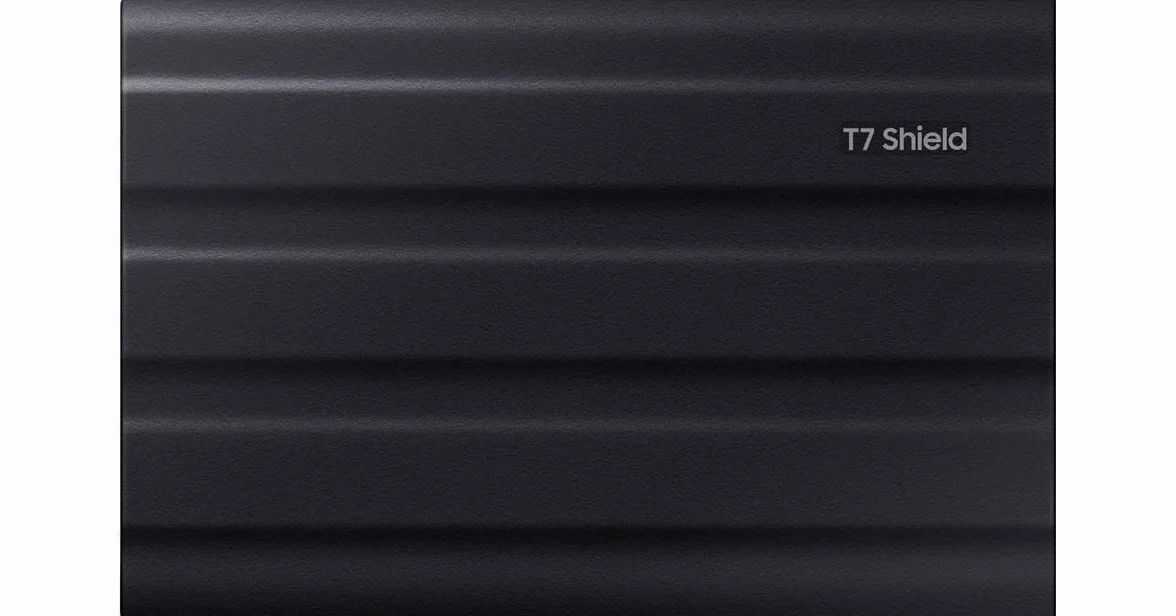 Samsung T7 Shield MU-PE1T0S/EU Przenośny Dysk SSD 1 TB Czarny