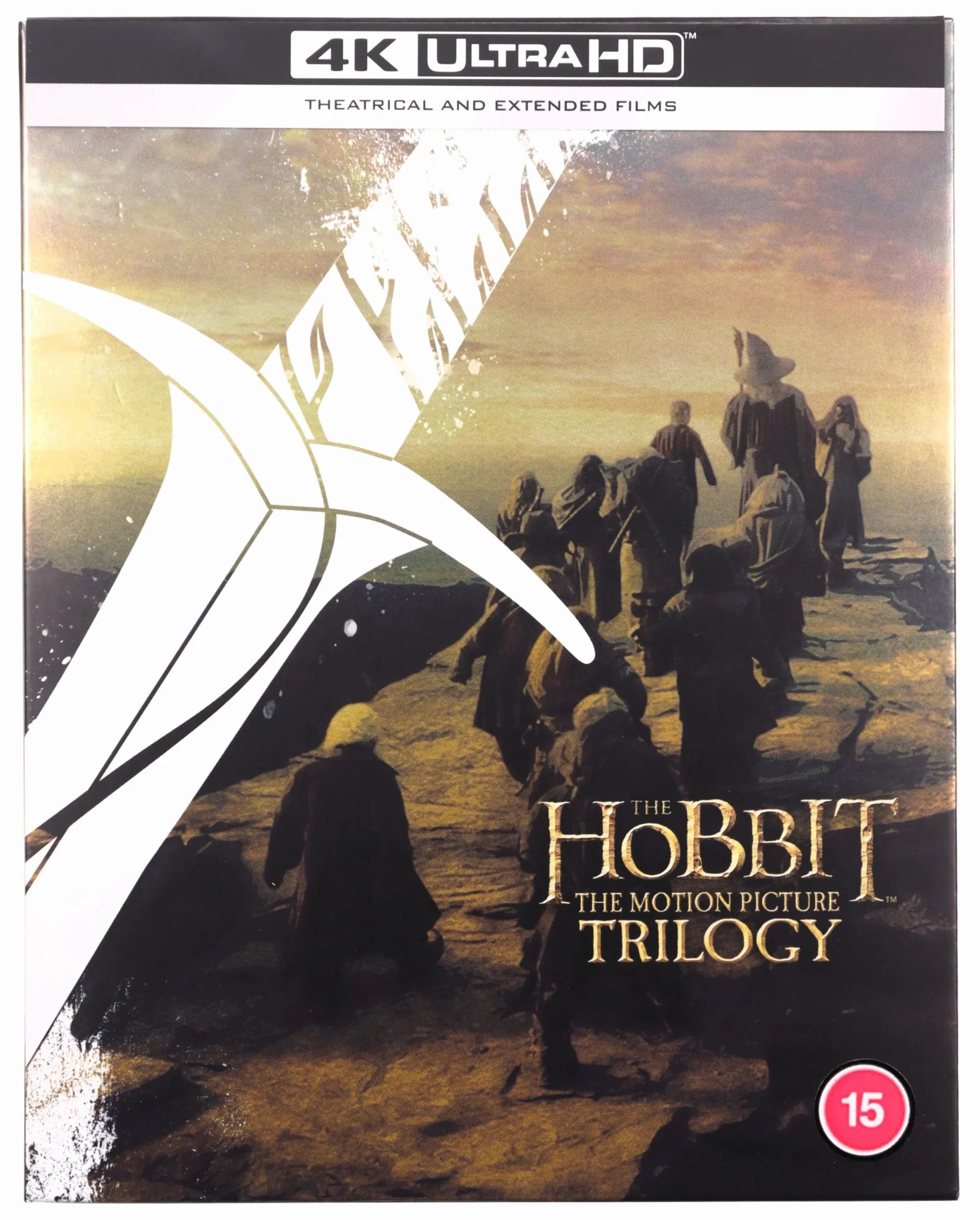 The Hobbit Trilogy [Theatrical and Extended Edition] [4K Ultra-HD] [2012] [Blu-Ray] [Region Free]