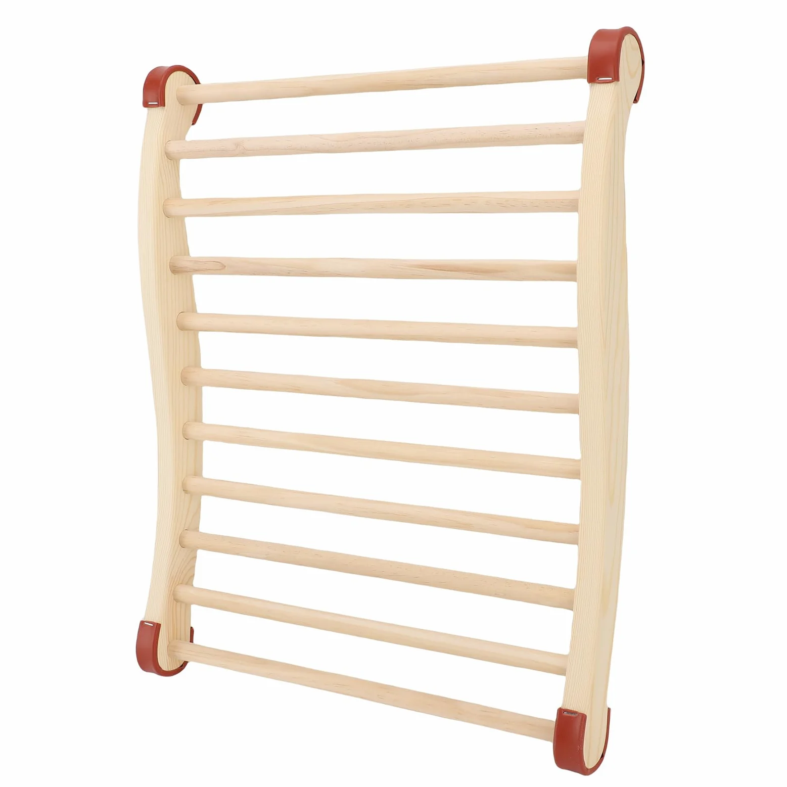 Generic Ergonomiczne, Antypoślizgowe Oparcie do Sauny z Drewna Sosnowego z Akcesoriami do Relaksu w Saunie Użytku Rodzinnego
