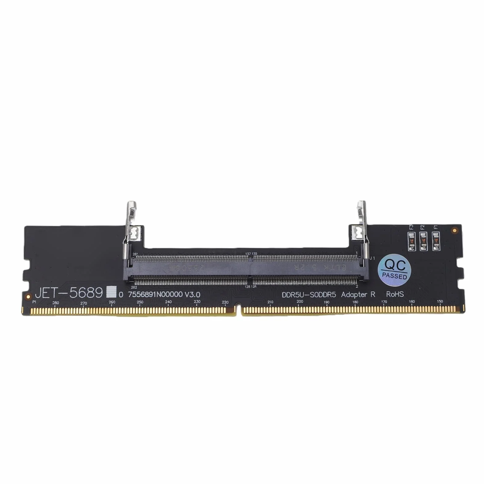 Hyuduo Karta Adaptera DDR5 U DIMM na SO DIMM, Konwerter Pamięci Laptop na Komputer Stacjonarny