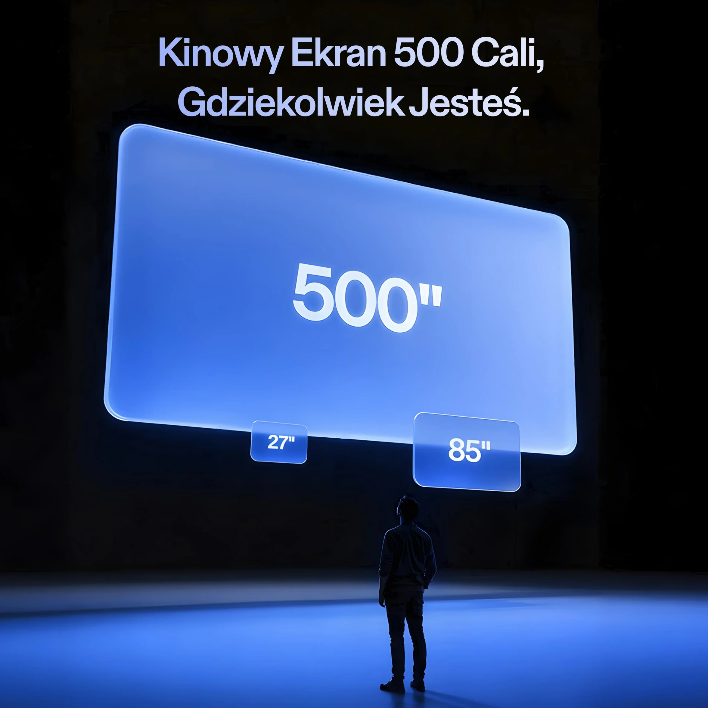 XREAL 1S AR/XR Okulary, 500" Ekran Wirtualny, Pole Widzenia 52°, Natywny 3DoF, REAL 3D AR Okulary z Chipem X1, Obsługują Wszystkie Urządzenia USB-C DP i iPhone 17/16/15, ROG/SteamDeck