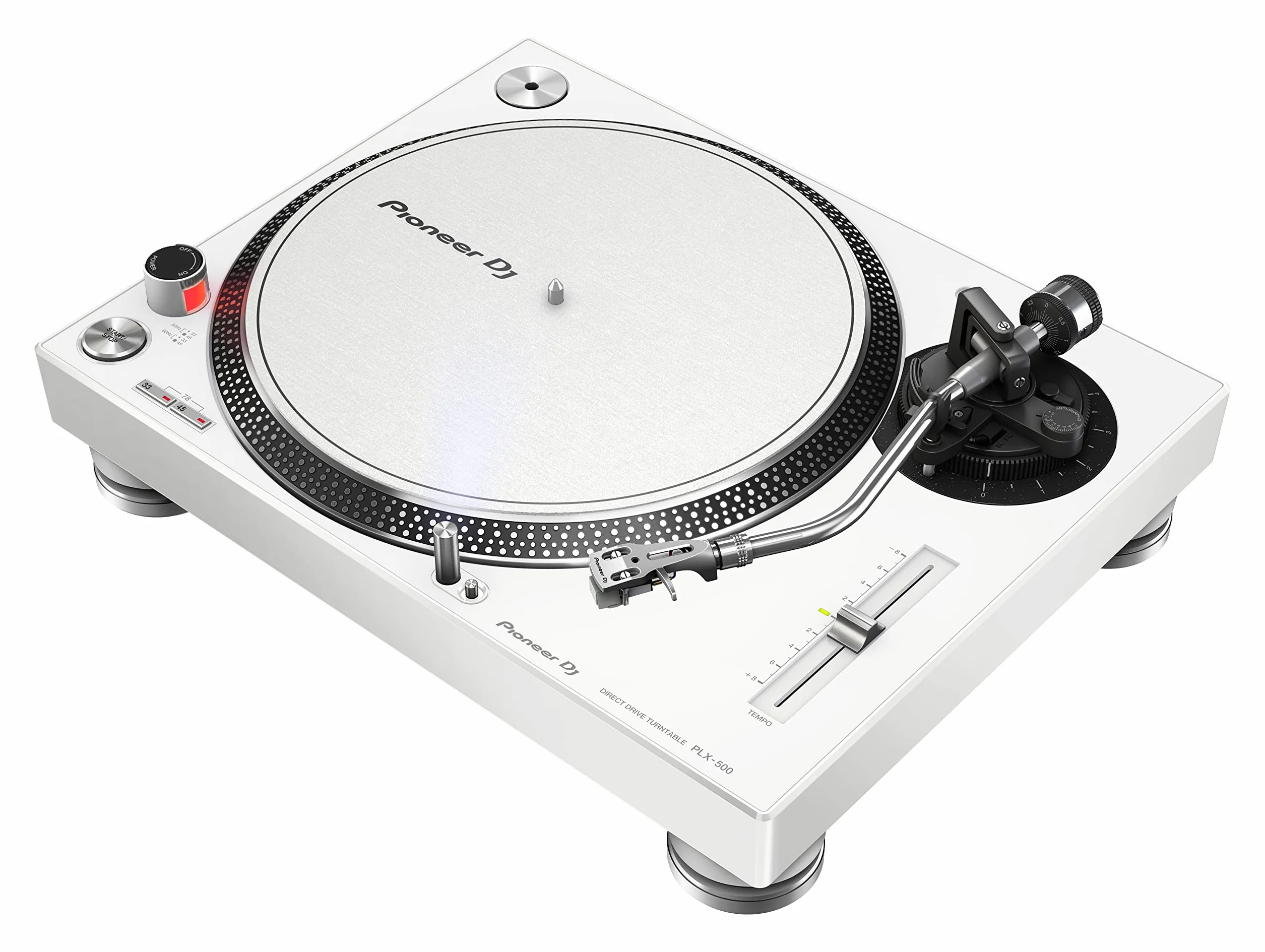 Pioneer DJ Gramofon 500 W Biały