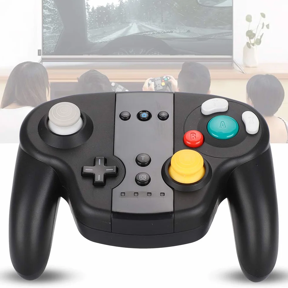 Exliy Kontroler do gier Bluetooth V3.0 Gamepad Ergonomiczny uchwyt do konsoli przełącznik Windows PC