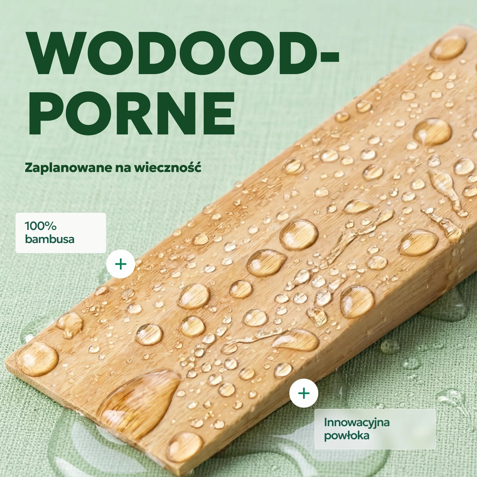 Stoper do drzwi antypoślizgowy, wykonany w 100% z bambusa FSC – zestaw 2 klinów z drewna – mocny stoper do drzwi z gumą – kliny do wszystkich rodzajów drzwi – kliny drewniane (Bambus)