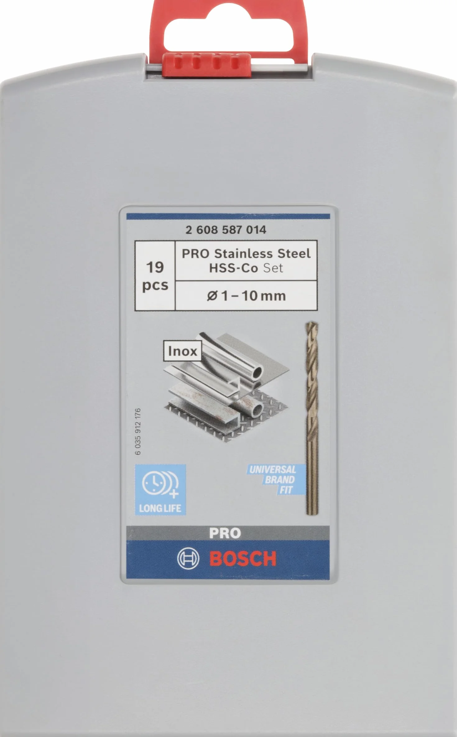 Bosch 2608587014 Hss-Co Metal Drill Bit Cassettes