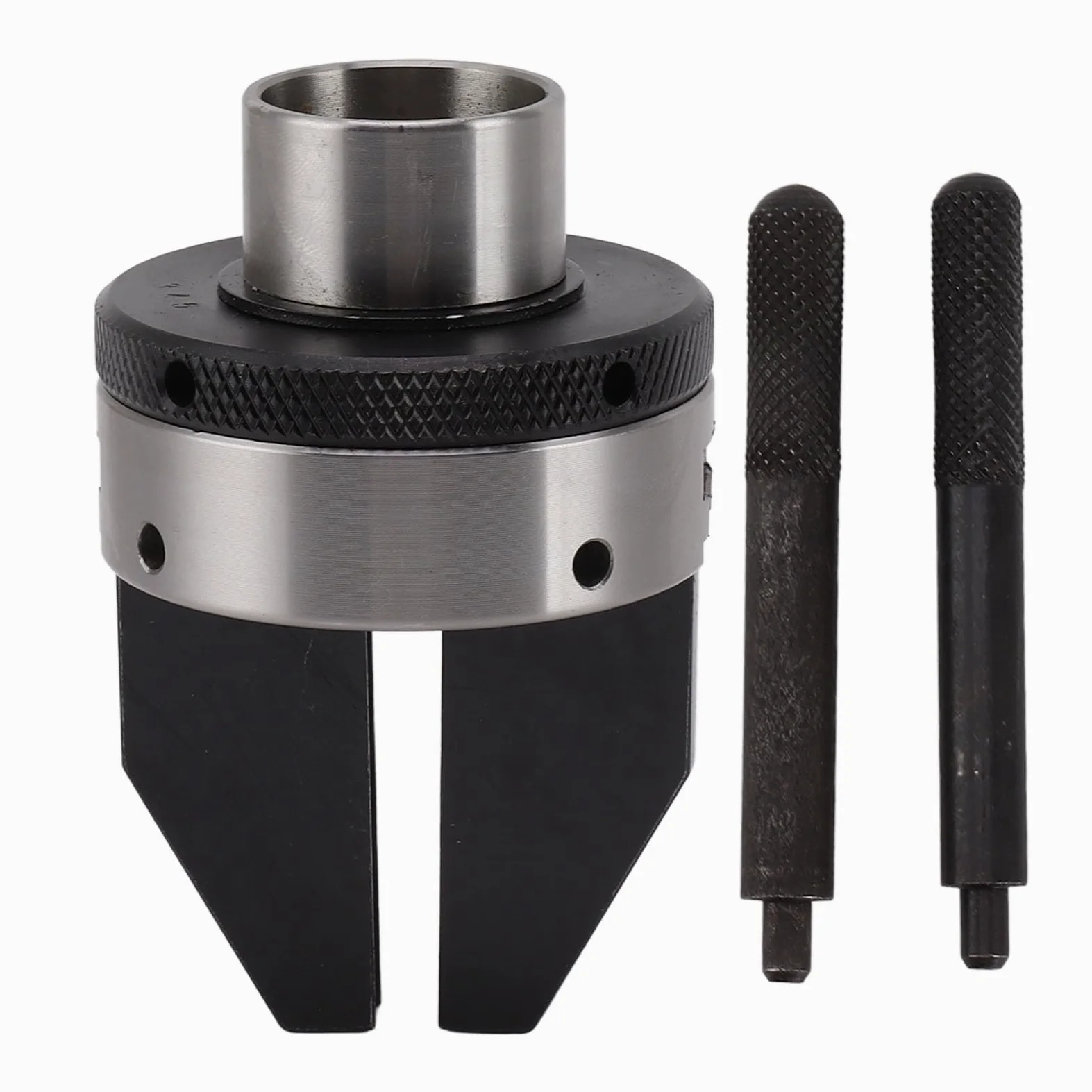 Pen-Bring-Tehrachen-Chuck-Set 2in Mini z Gwintem 1 Cala X 8TPI, Wysokiej Jakości Stalowym Materiałem Aluminiowym, Odpowiednim do Szlifowania i Mielenia, Uniwersalny Zacisk, Akcesoria do Obróbki Drewna
