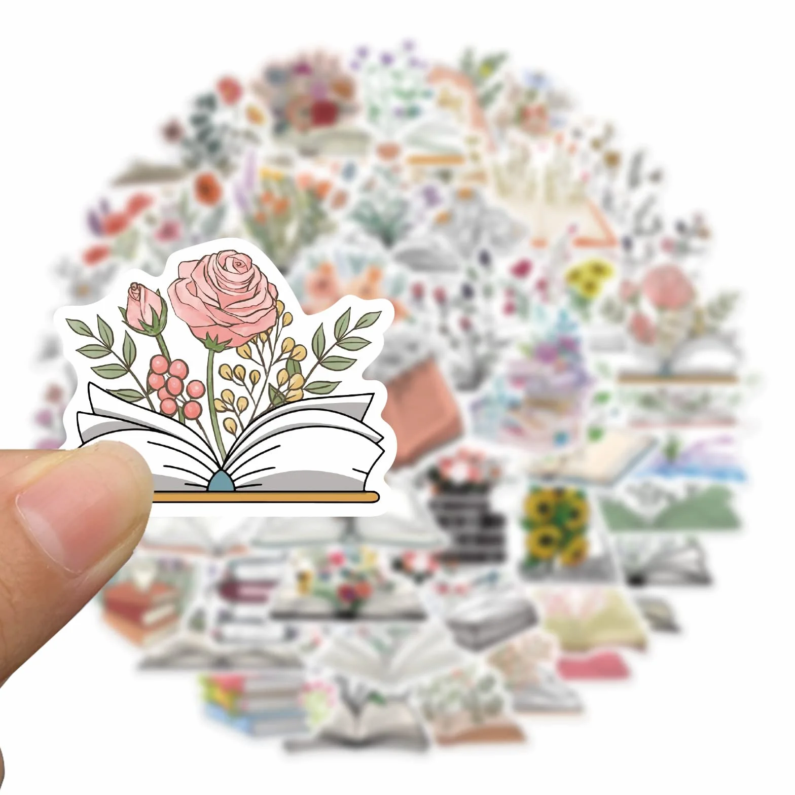 Naklejki kindle scrapbooking estetyczne etui na telefon komórkowy Zestaw 50