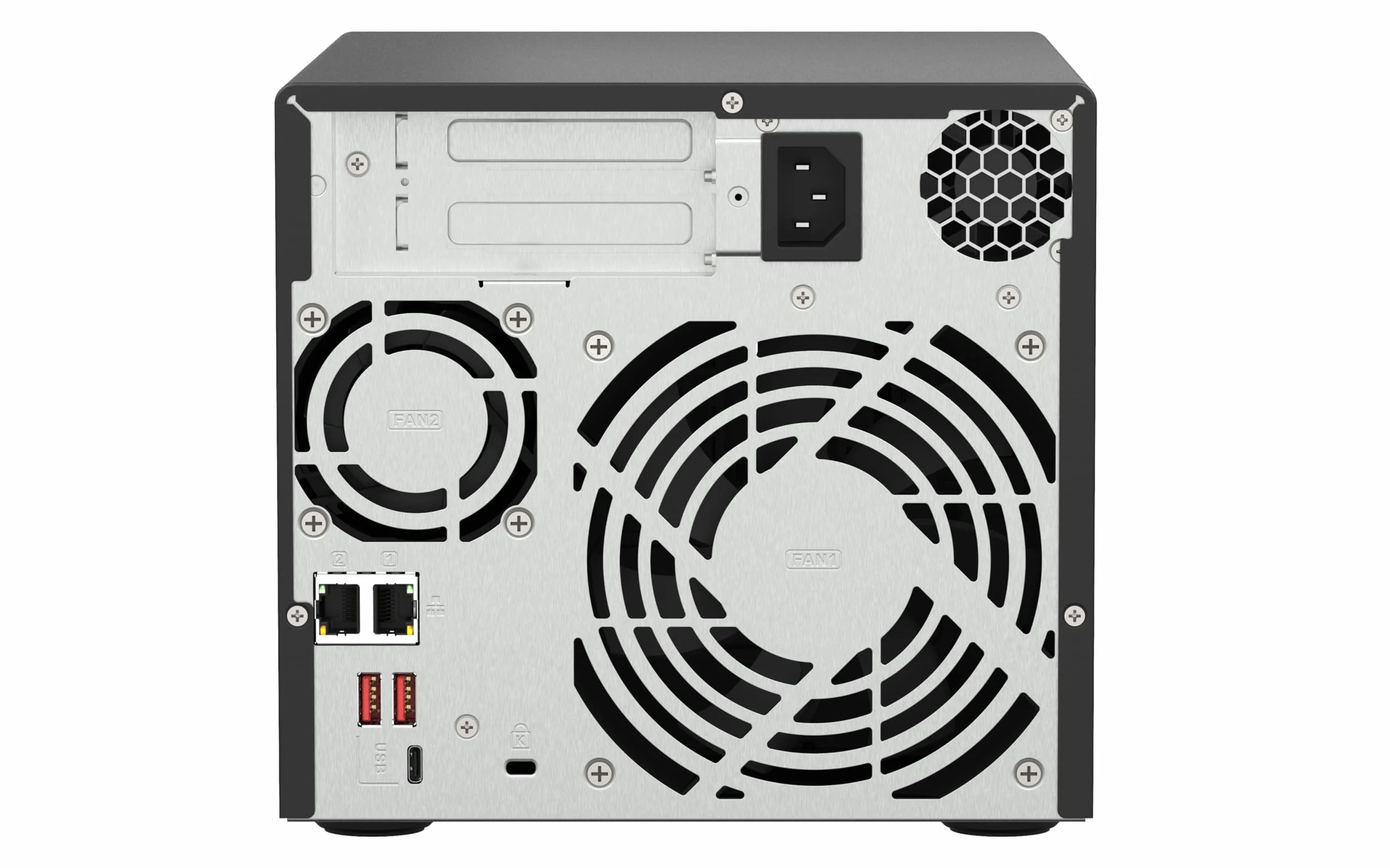 Qnap TS-473A NAS + QSW-1105-5T Switch Bundle 4-Bay 2,5 GbE AMD Ryzen