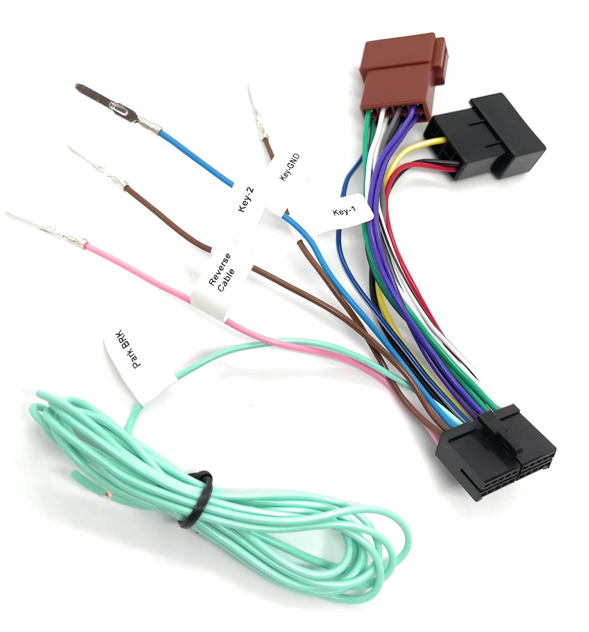 Sound-way - 20-pinowy kabel adaptera ISO do radia Android Car Stereo ISO standardowe gniazdo - C-AND02