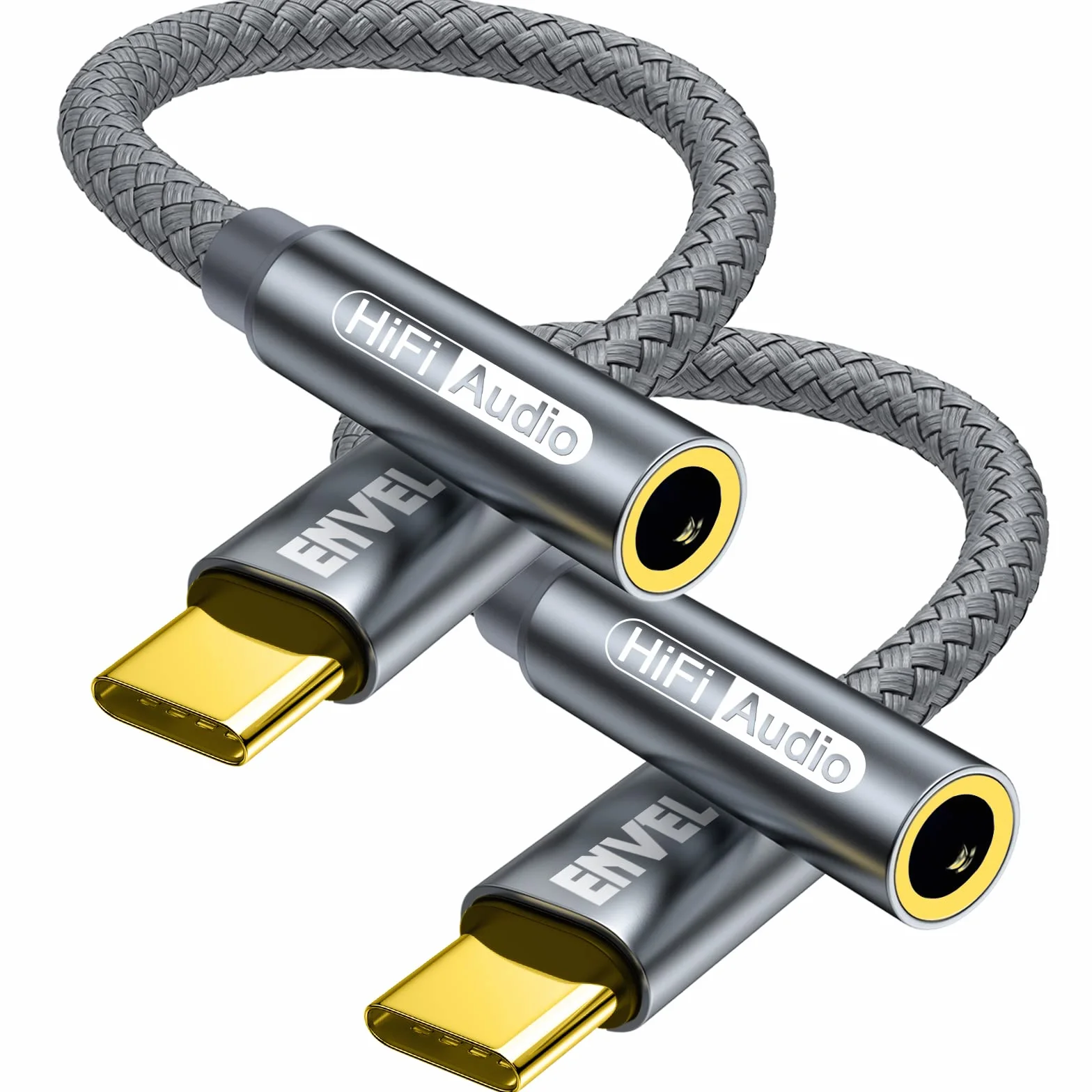 Adapter słuchawkowy USB C na 3,5 mm, kabel audio typu C do Aux, kompatybilny z iPhone 15 Pro Max, Samsung Galaxy S23, Google Pixel 6