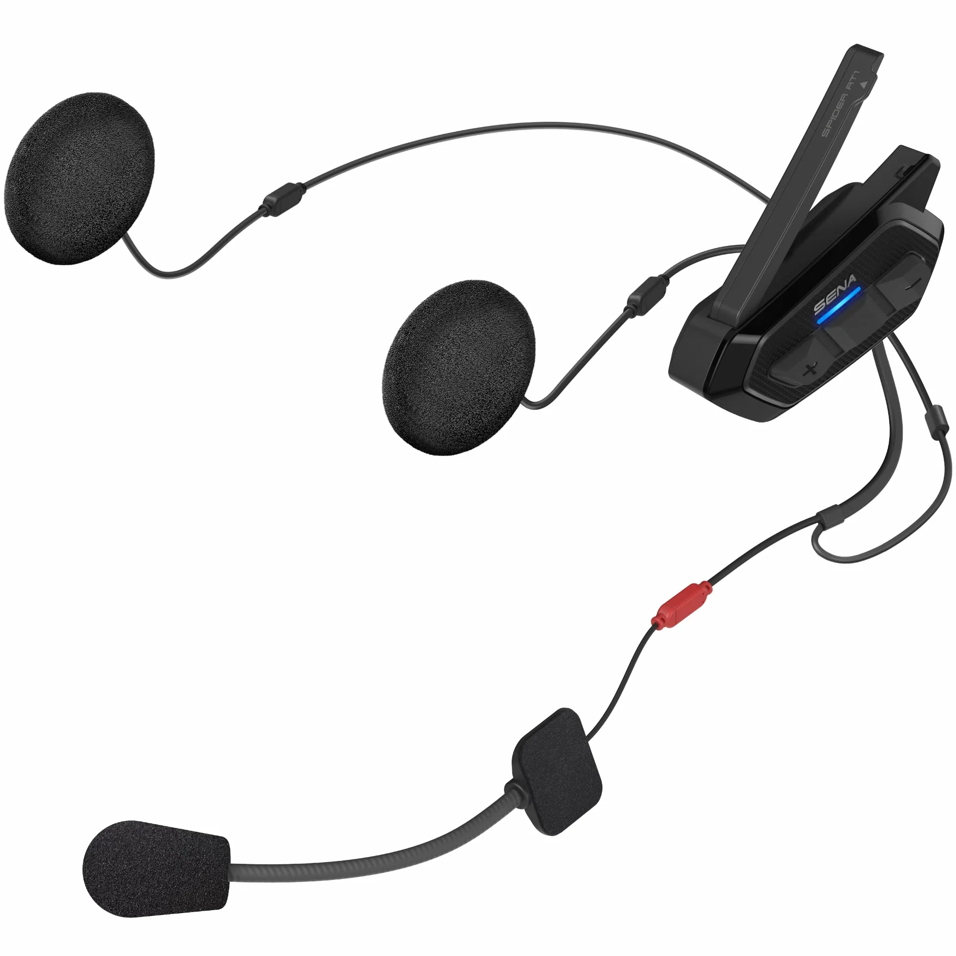 Sena SPIDER RT1 niskoprofilowy system komunikacji z siatką motocyklową, dwupak