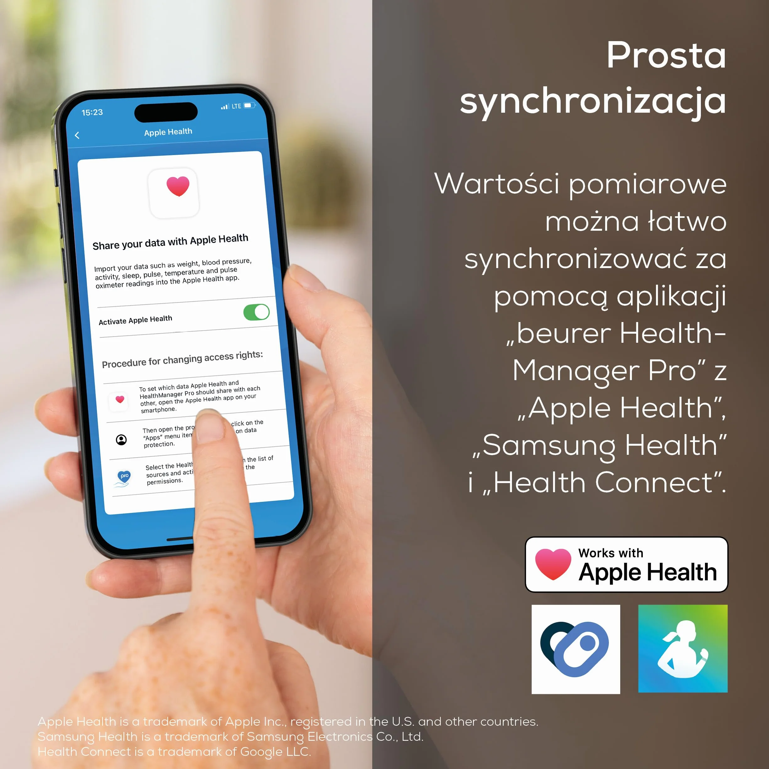 Beurer BF 450 waga osobowa z łącznością z aplikacją, cyfrowa waga do pomiaru tkanki tłuszczowej z 17 wartościami pomiarowymi, matowa struktura płytek, 8 pamięci użytkowników, 180 kg