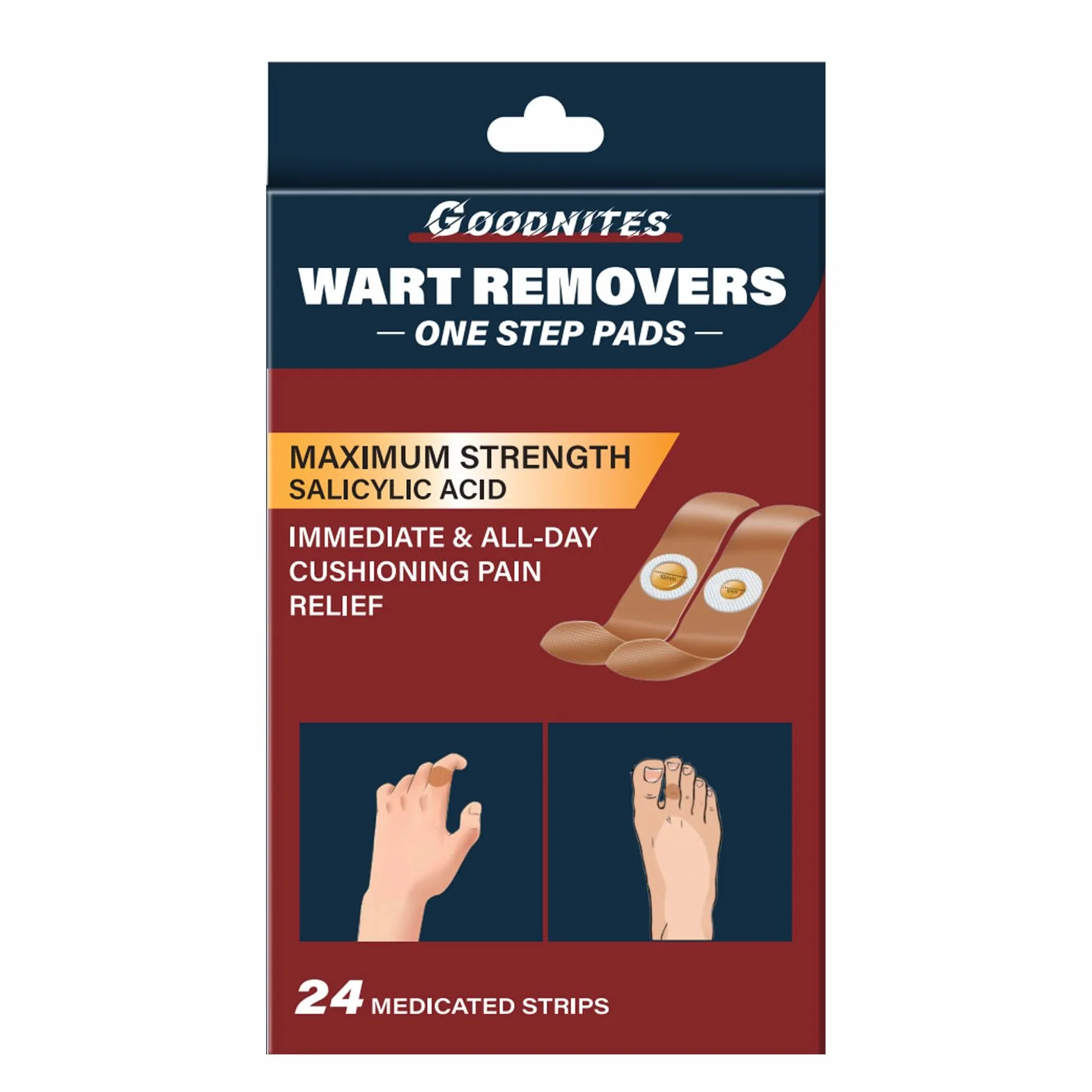 Wart Remover Pad, 10