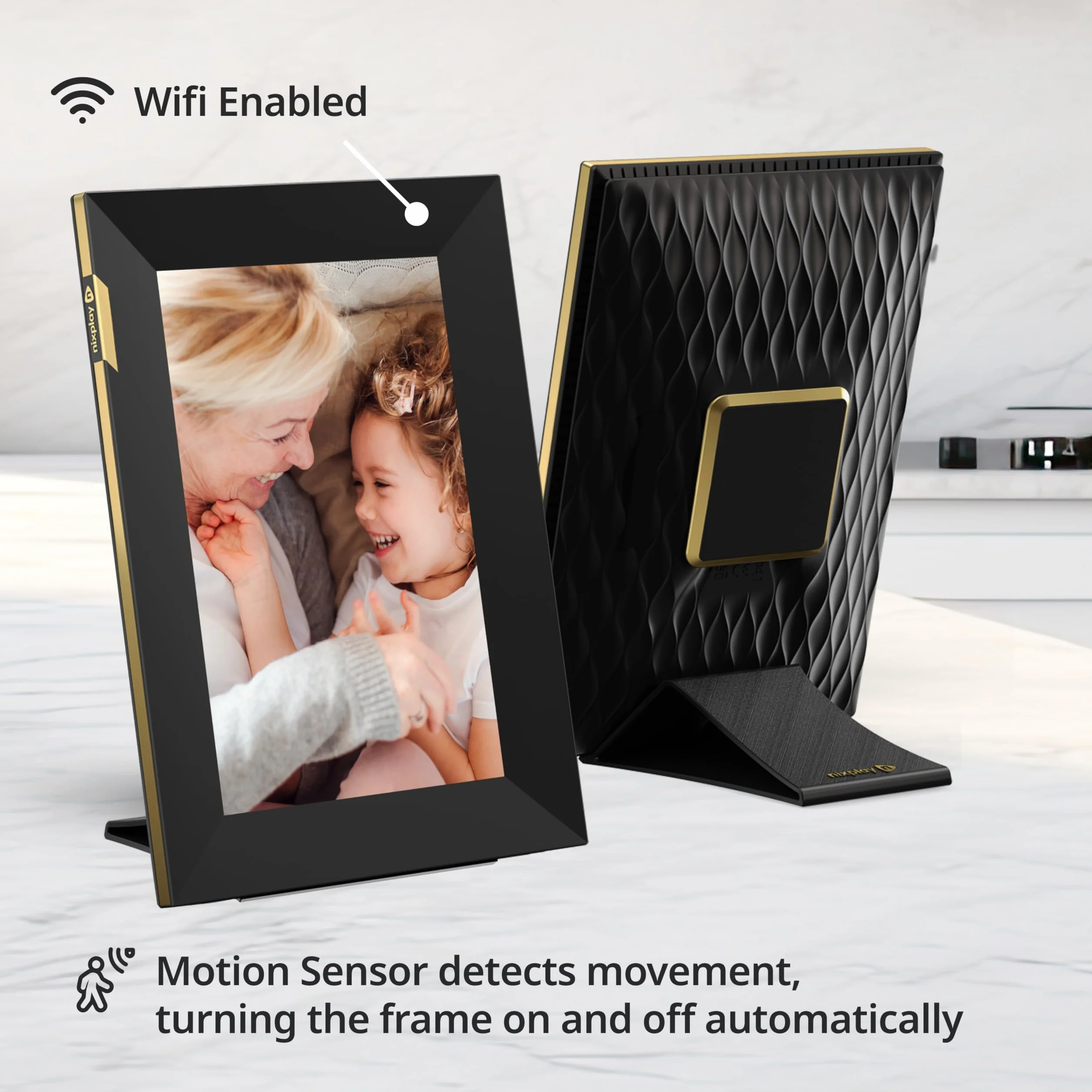 Nixplay Cyfrowa ramka na zdjęcia z ekranem dotykowym 20.3 cm WiFi W08K