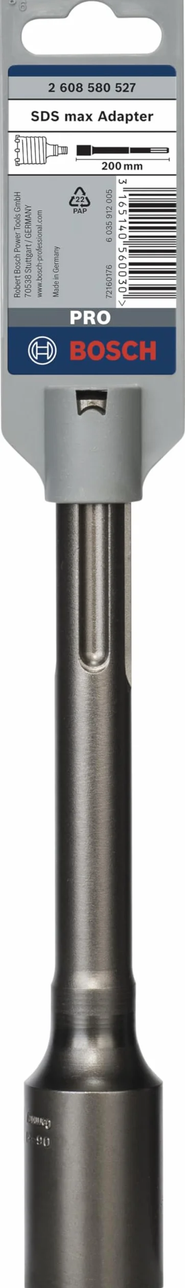 Bosch 1x PRO SDS max Adapter (Ø mm, Professional Akcesoria Wiertło do młota)