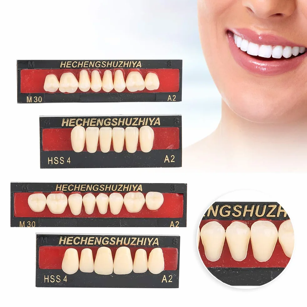 Sztuczne Zęby, Materiał Dentystyczny żywica Syntetyczna Sztuczne Zęby Wypełnienie Protezy Narzędzie do Pielęgnacji Zębów Zestaw żywicy Proteza Tymczasowa Naprawa Zębów