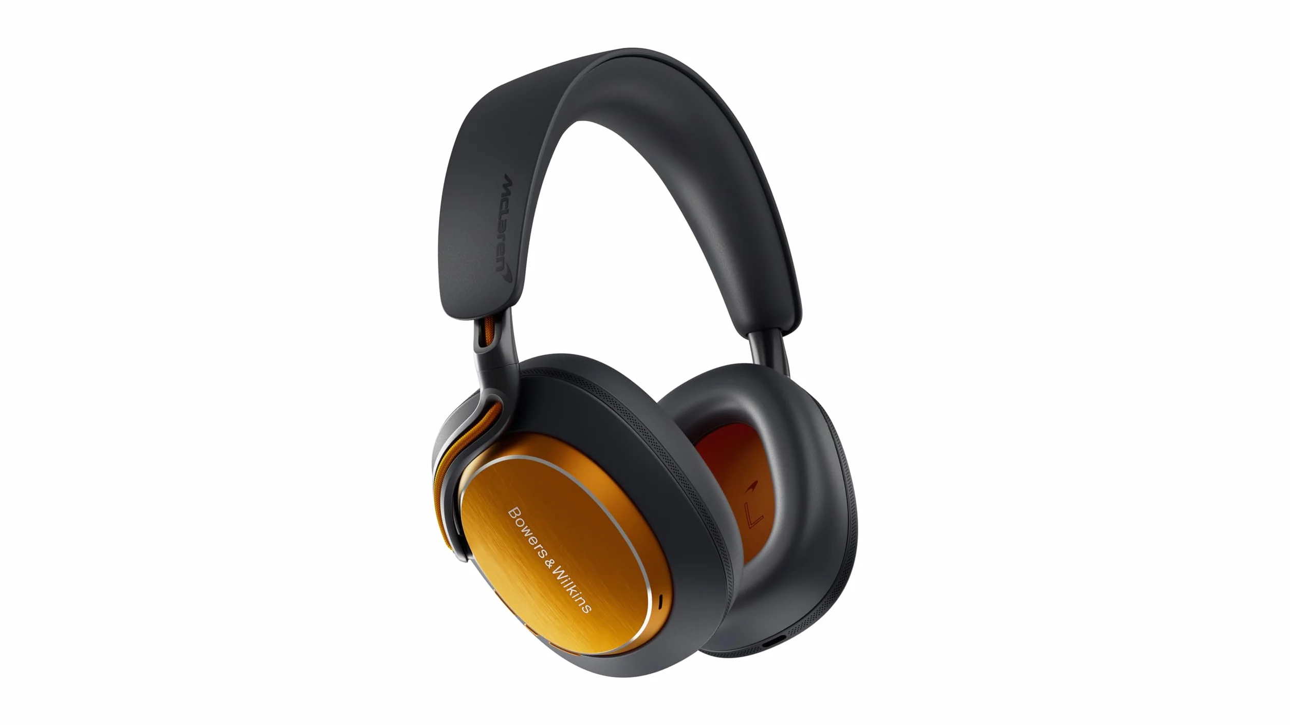 Bowers & Wilkins Px8 S2 McLaren Edition bezprzewodowe słuchawki z redukcją szumów, Bluetooth, szybkie ładowanie, 30h odtwarzania