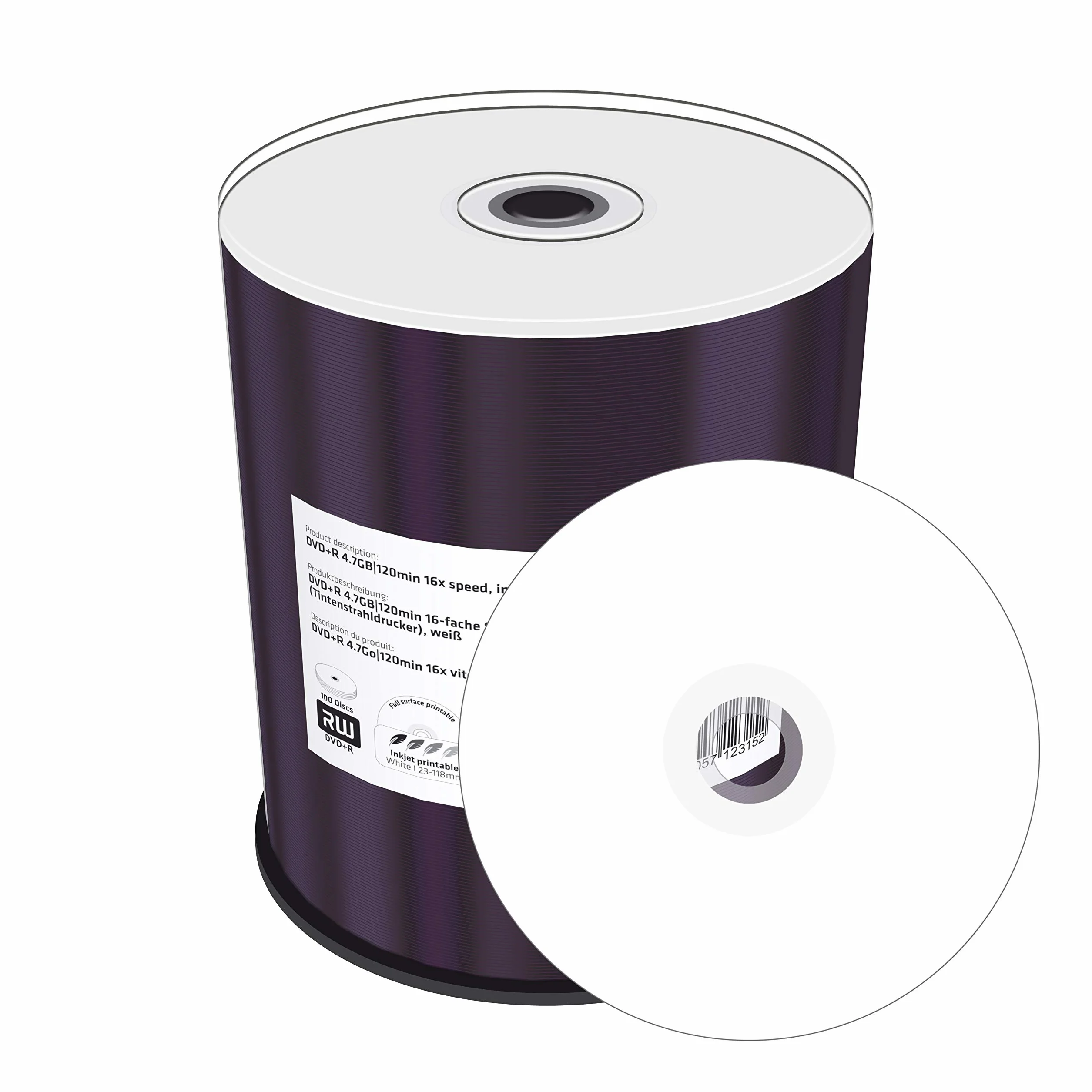 MediaRange MR414 zestaw 100 płyt DVD+DL 16 x 4,7 GB