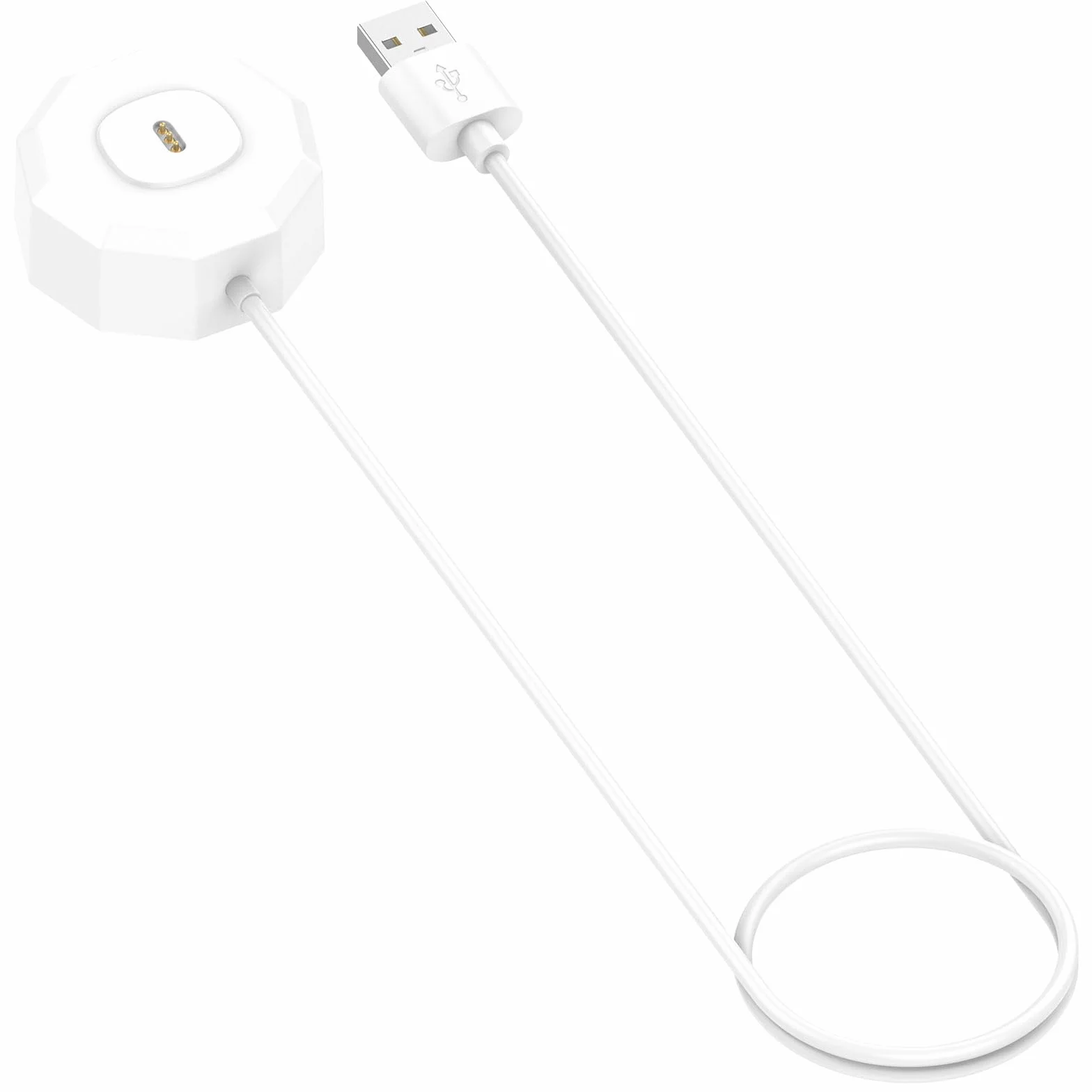 Laifen, elektryczna ładowarka do szczoteczek do zębów, magnetyczna podstawa ładująca do elektrycznej szczoteczki do zębów, ładowarka zamienna do szczoteczki do zębów z kablem USB (biała)