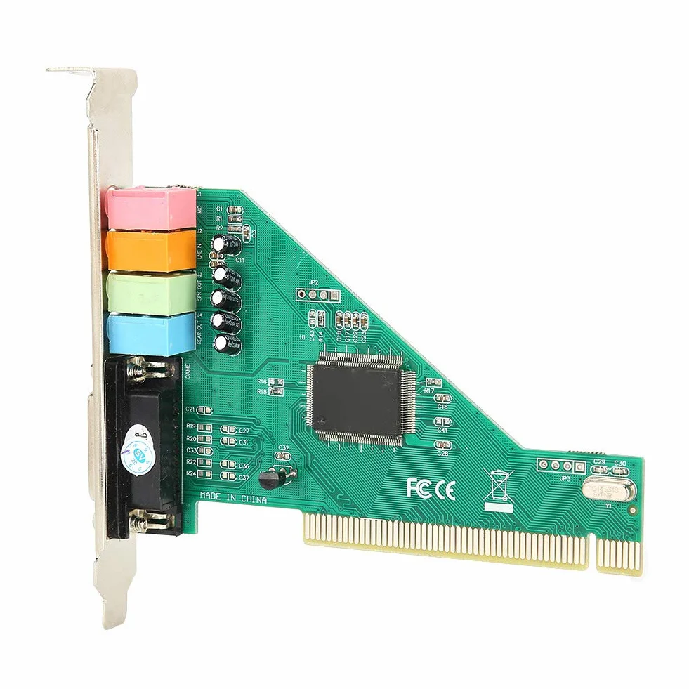 Karta dźwiękowa PCIe 4.1 Wewnętrzna stereo surround 120 dB