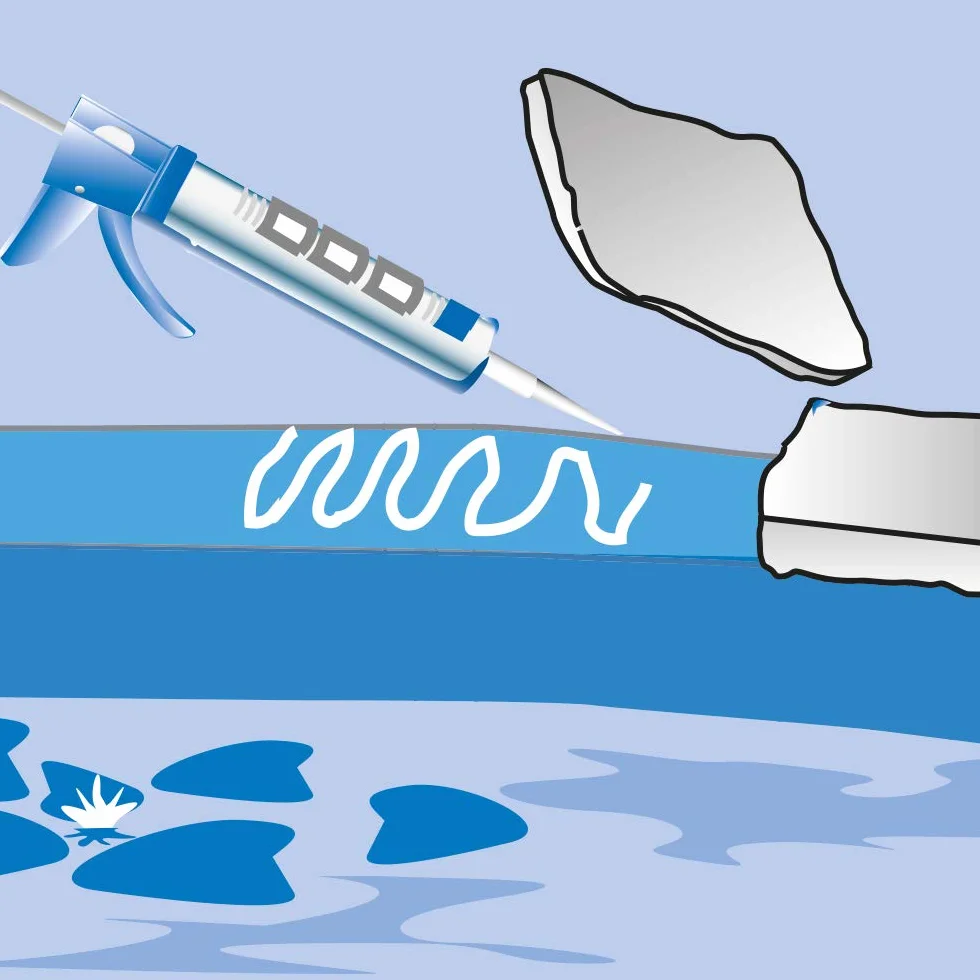 Nazwa WEICON Aqua-Flex 310 ml, elastyczny podwodny klej na bazie MS polimeru, przeznaczony do basenów, folii stawowych i wielu innych, biały