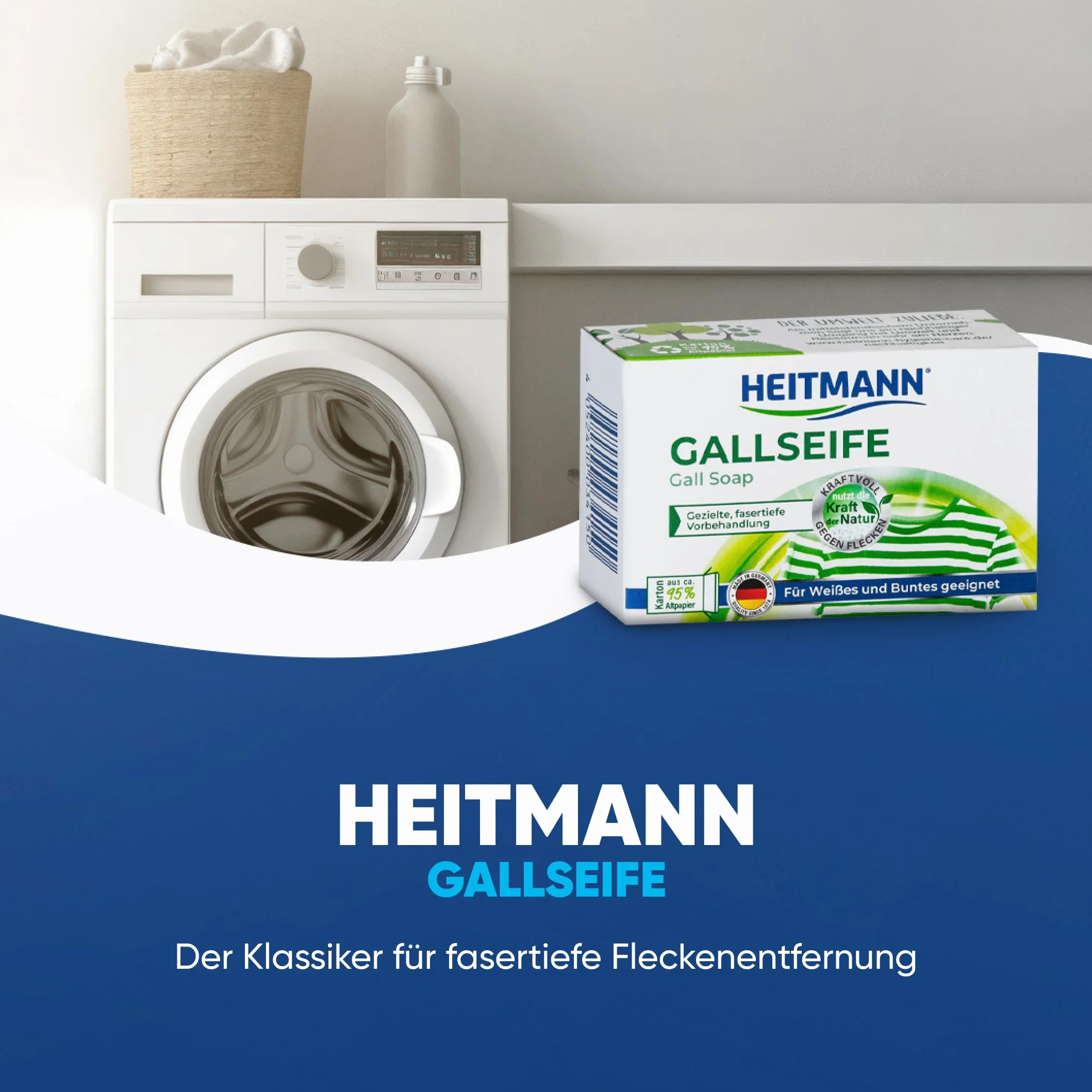 Heitmann Gallseife Mydło Odplamiajace, 100 g