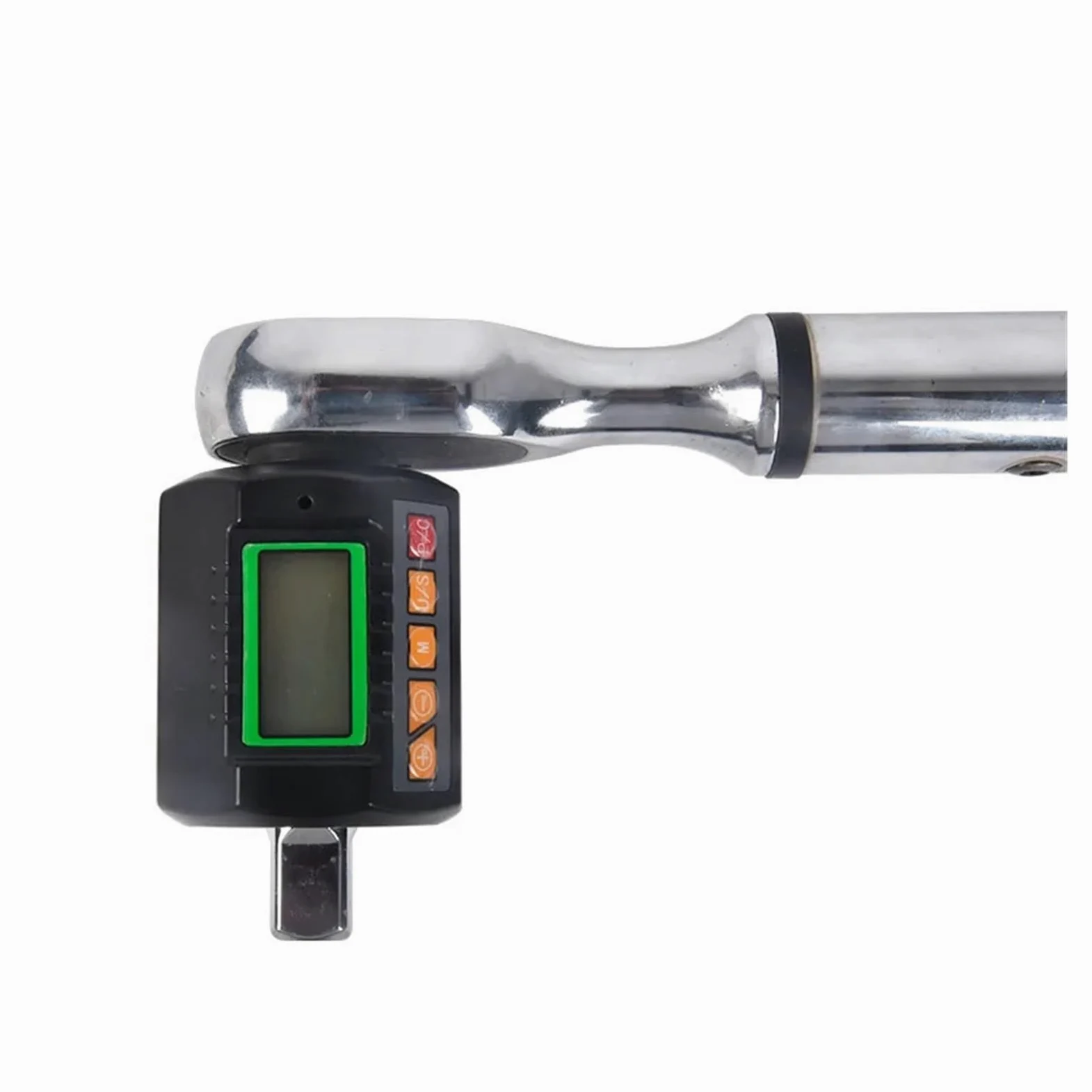 Cyfrowy adapter klucza dynamometrycznego Elektroniczny klucz dynamometryczny 1/2 cala 2-200 Nm regulowany profesjonalny cyfrowy klucz dynamometryczny rower (kolor: 13,5-135 Nm)