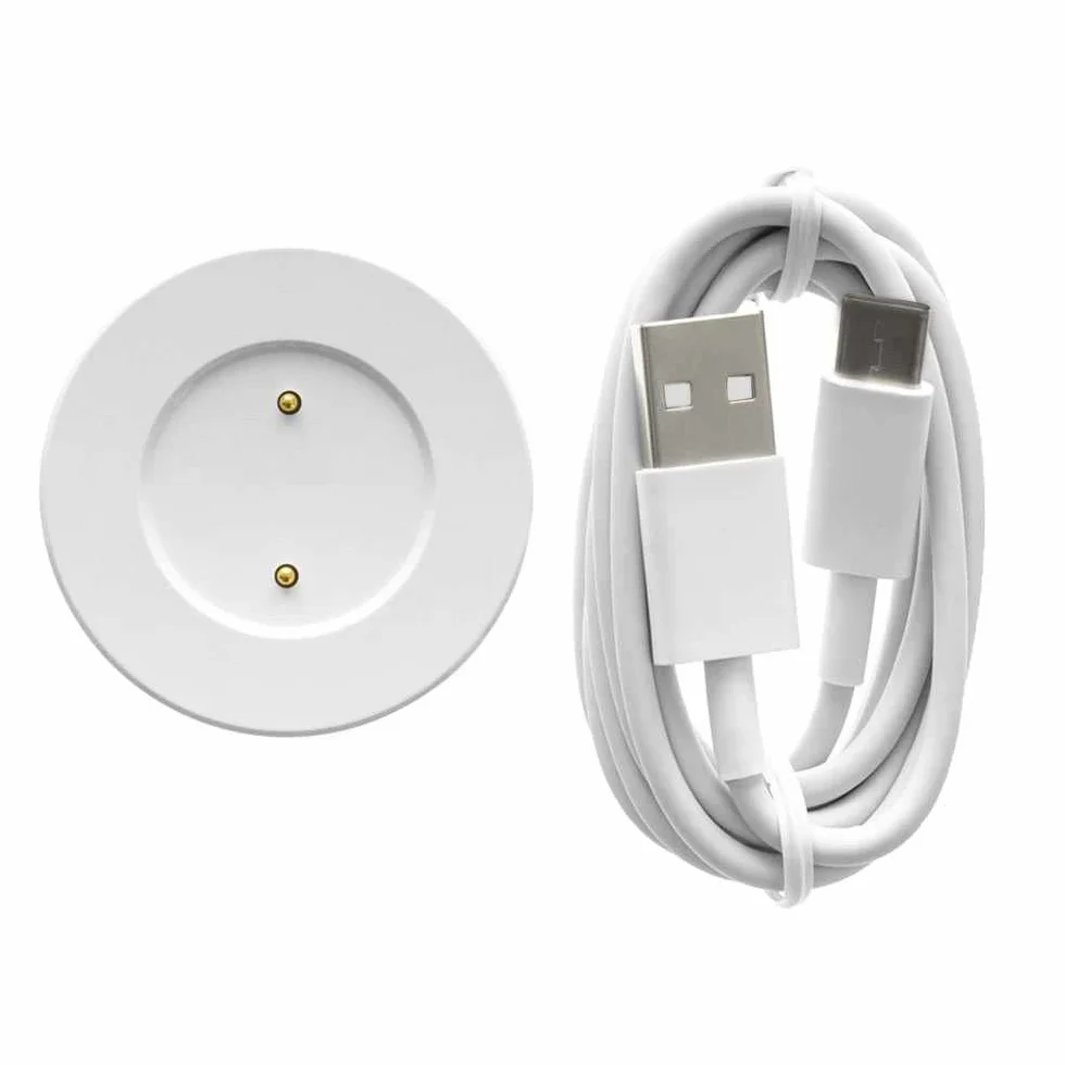 OcioDual Stacja Ładująca Kabel USB 80 cm Magnetyczna Ładowarka Huawei Watch GT/2/2E Honor Watch Dream Magic/2 Biały