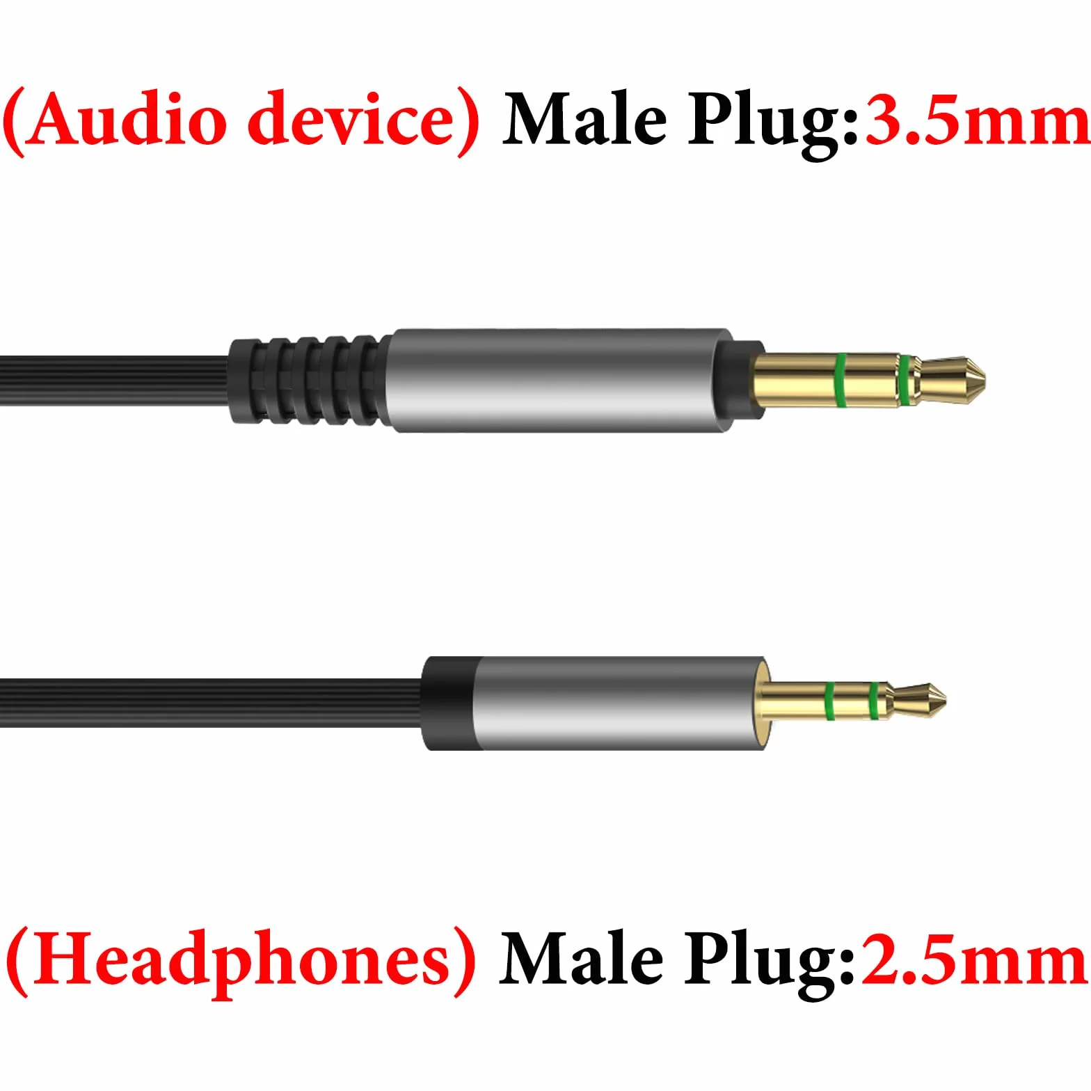 Geekria Kabel audio kompatybilny ze słuchawkami JBL Tune 770NC 760NC 660NC 520BT Live660NC 650BTNC 500BT Synchros S700 S500 E50BT przewód stereo 2,5 mm na 3,5 mm 1,2 m