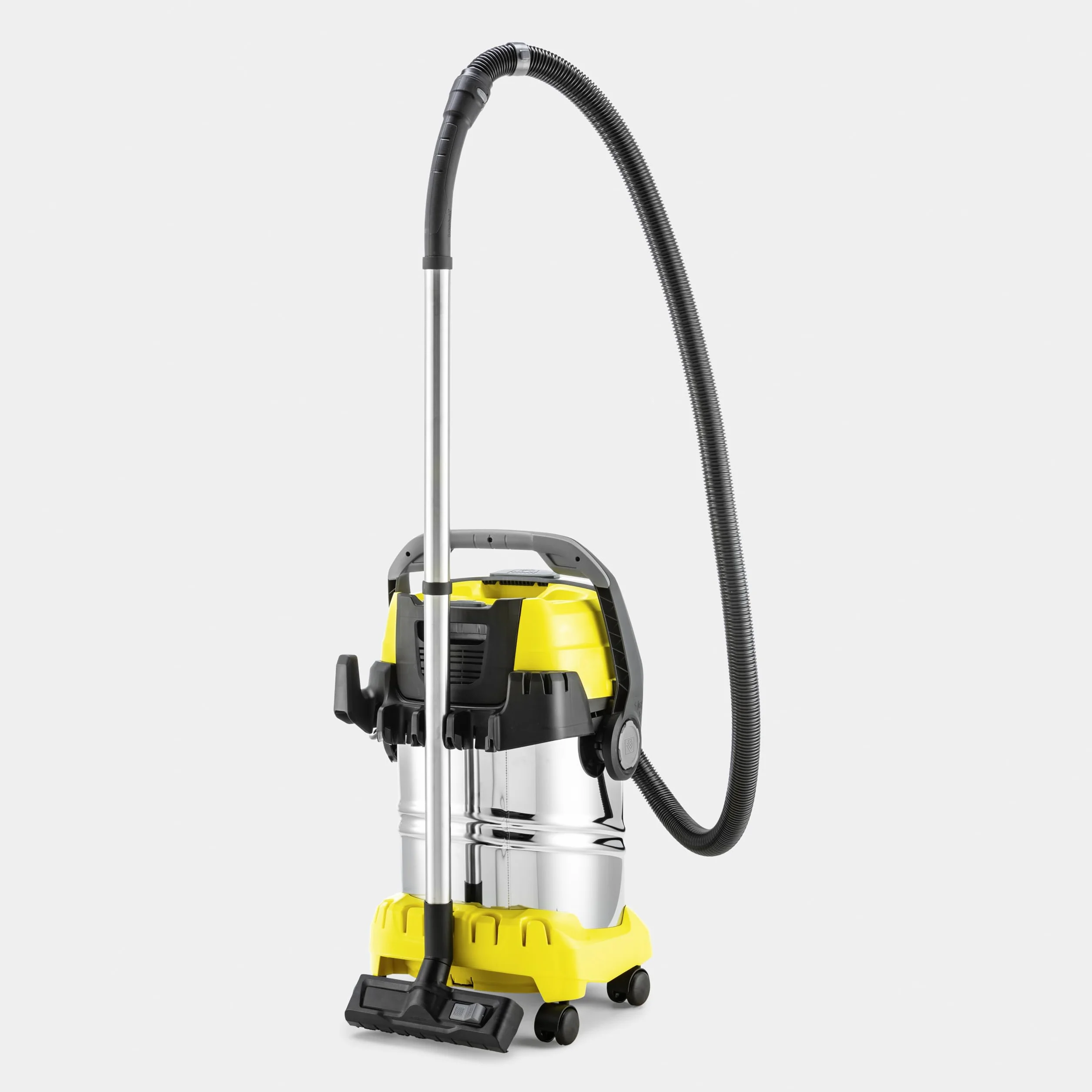 Kärcher Odkurzacz na Mokro/Sucho WD 6 P S V-30/6/22/T, gniazdo, płaski filtr falisty, opatentowana kaseta z filtrem, czyszczenie filtra, 1300 W, zbiornik: 30 l i spust wody, wąż ssący: 2,2 m