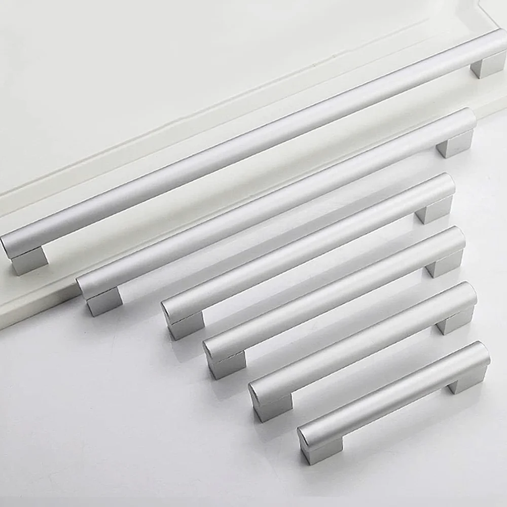Uchwyt do holowania, uchwyt do szafki, 2 szt. Uchwyt do szafy Uchwyty do drzwi ze stopu aluminium Uchwyty do drzwi szuflady, śruby w zestawie (rozstaw otworów 864 mm) (Size : Hole distance 864mm)