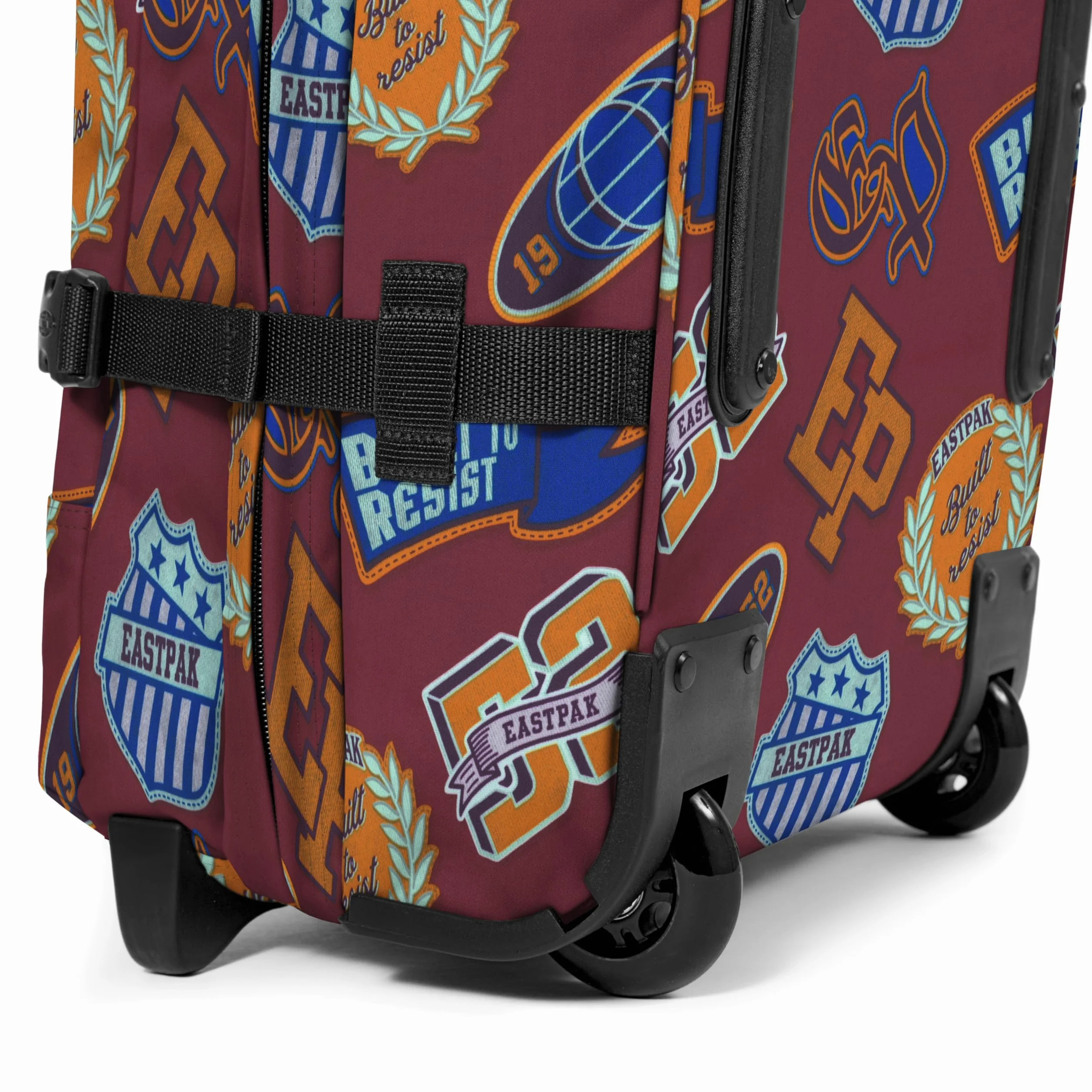 EASTPAK Tranverz L Walizka, 79 x 40 x 33 cm, 121 L, Clash Burgundy (Czerwony)