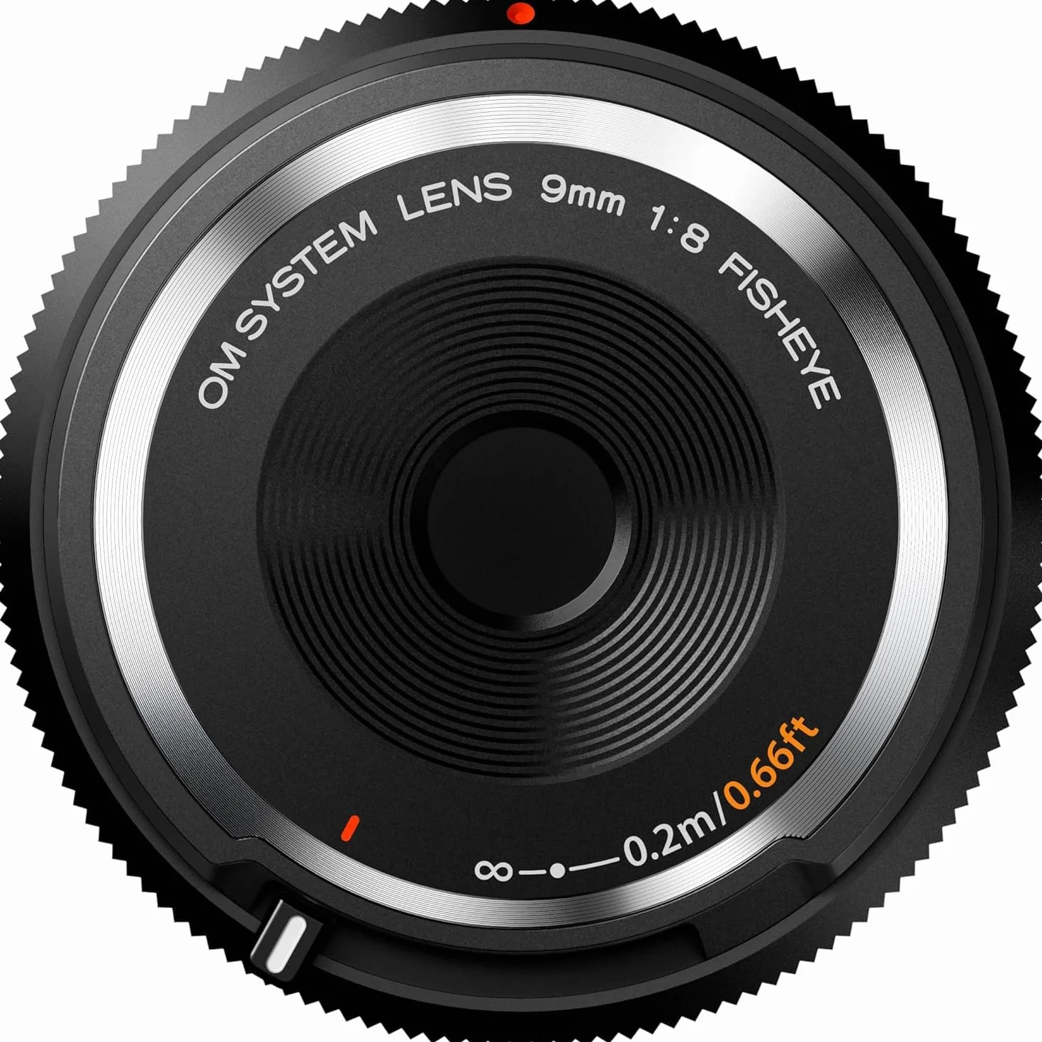 OM SYSTEM Soczewka 9 mm 1:8.0 Fish Eye Body Cap MFT czarna