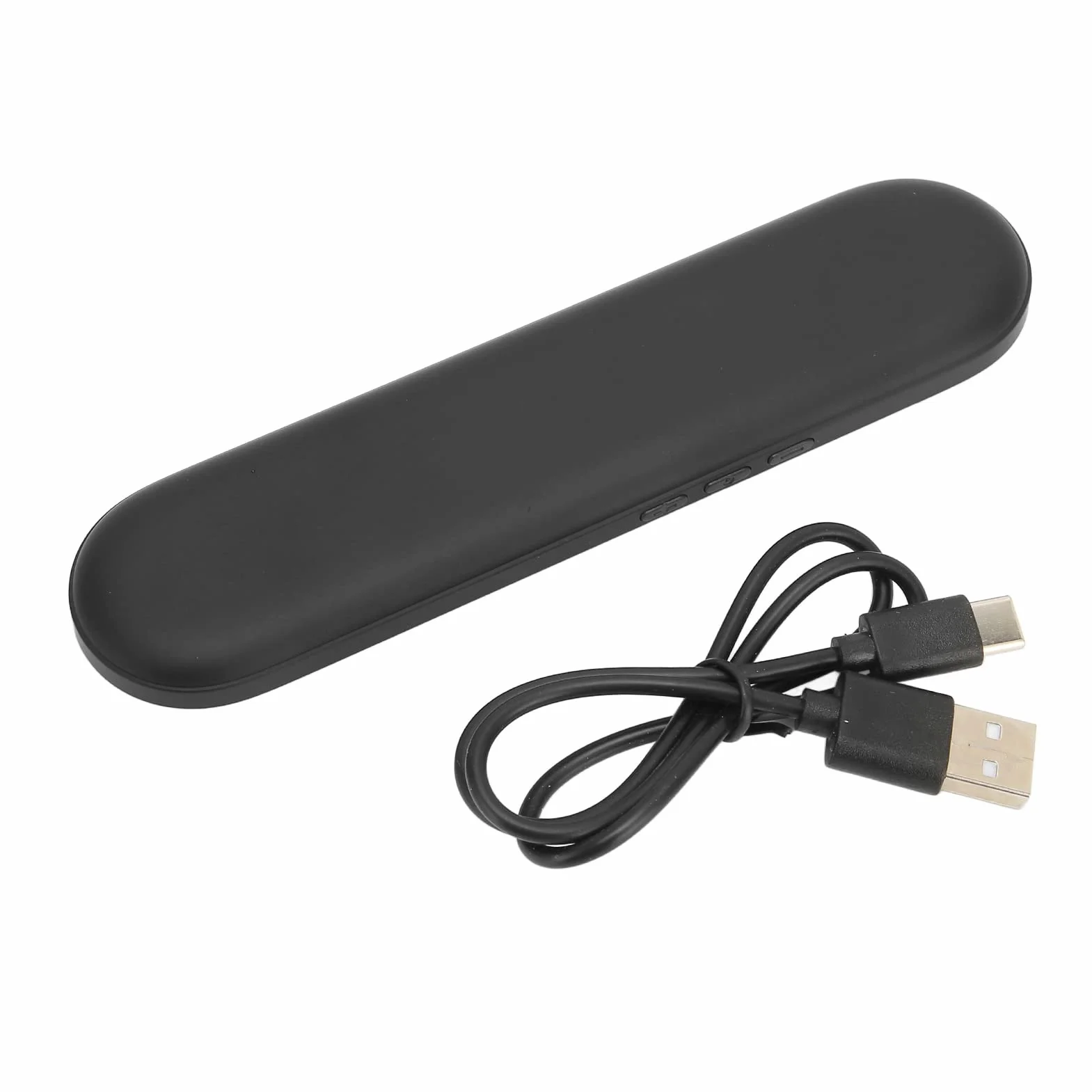 Głośnik na poduszkę, przenośny głośnik do spania Mini Bone Sound ze stereofonicznym basem, Głośnik do głębokiego snu (BLACK)