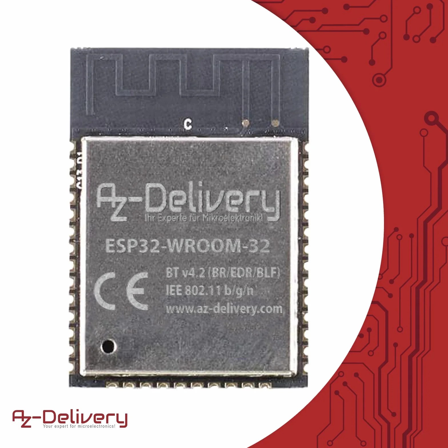 AZDelivery ESP32 WiFi Module kompatybilny z Arduino