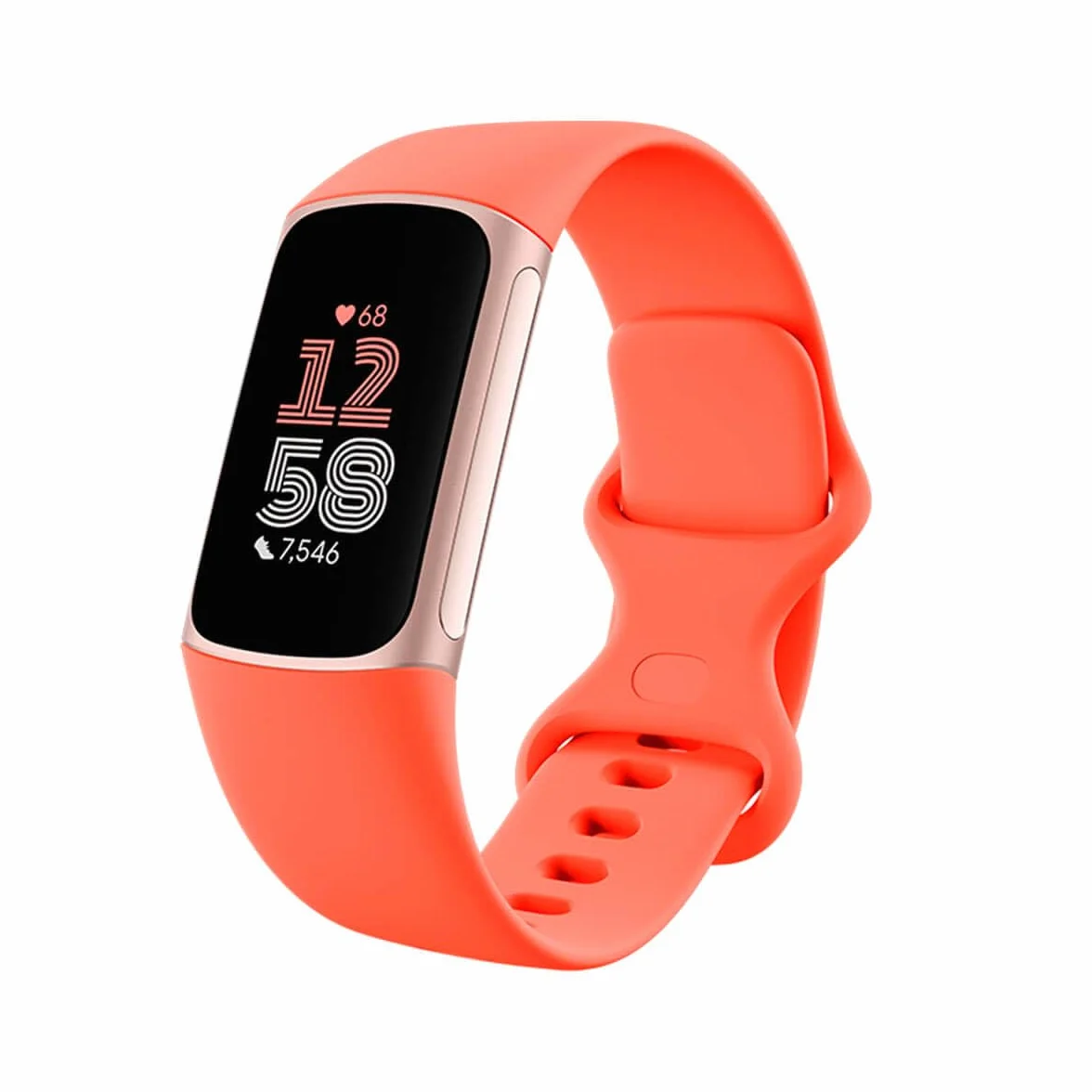Fitbit Uniseks Charge 6 GA05184-EU Monitor Aktywności, Koralowy, 1,54"